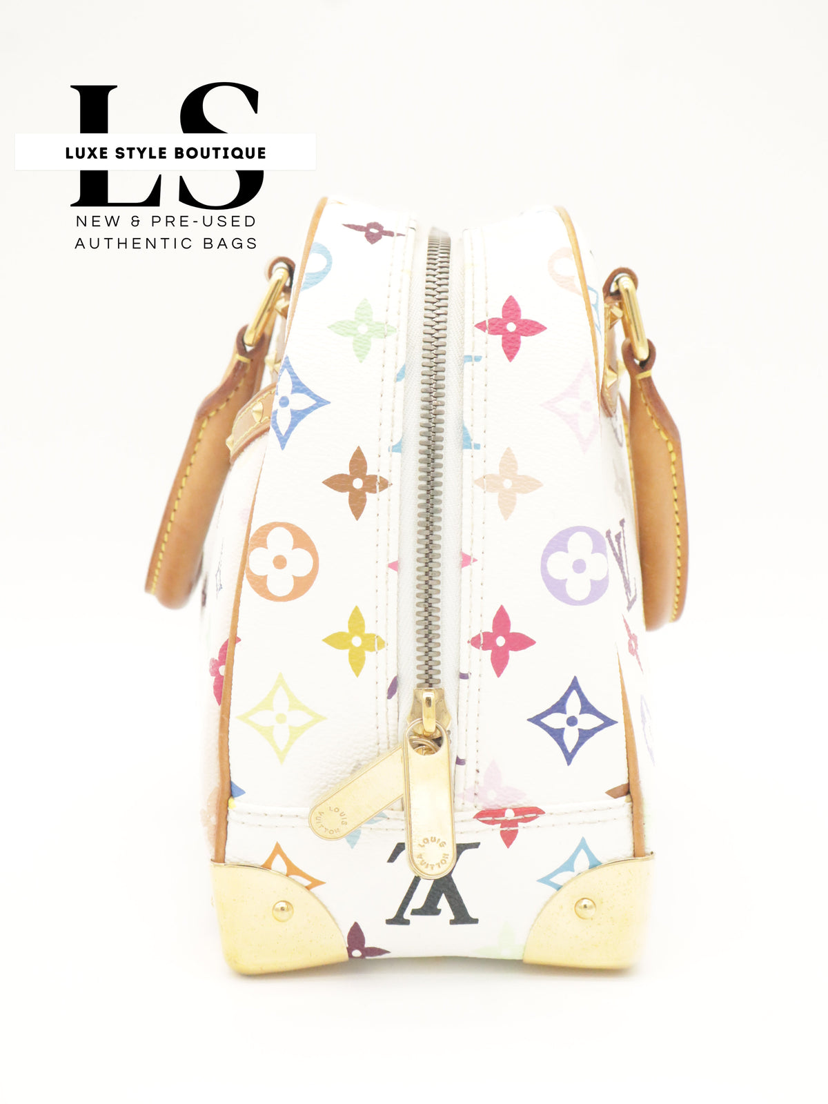 Louis Vuitton Trouville Monogram White Multicolor
