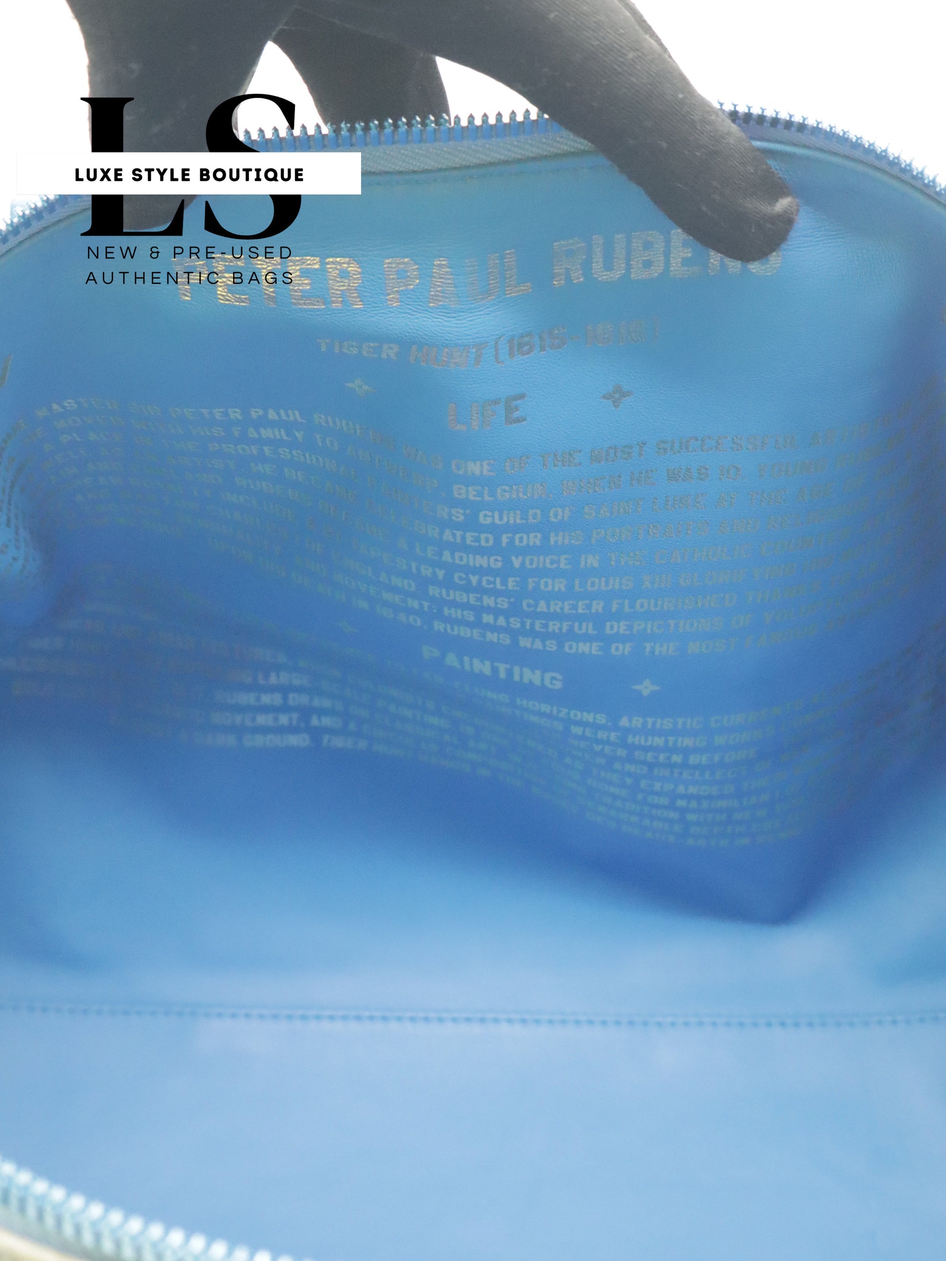 Louis Vuitton x Jeff Koons Masters Keepall Bandouliere 50 Peter Pal Rubens
