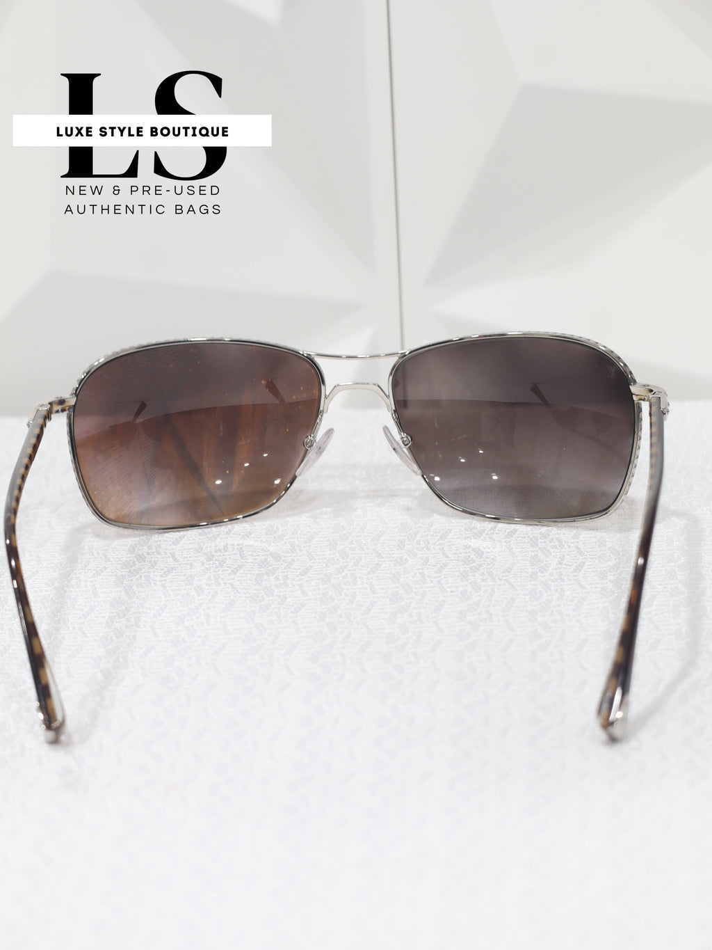 Louis Vuitton Damier Conspiracy Pilote Sunglasses 62*16
