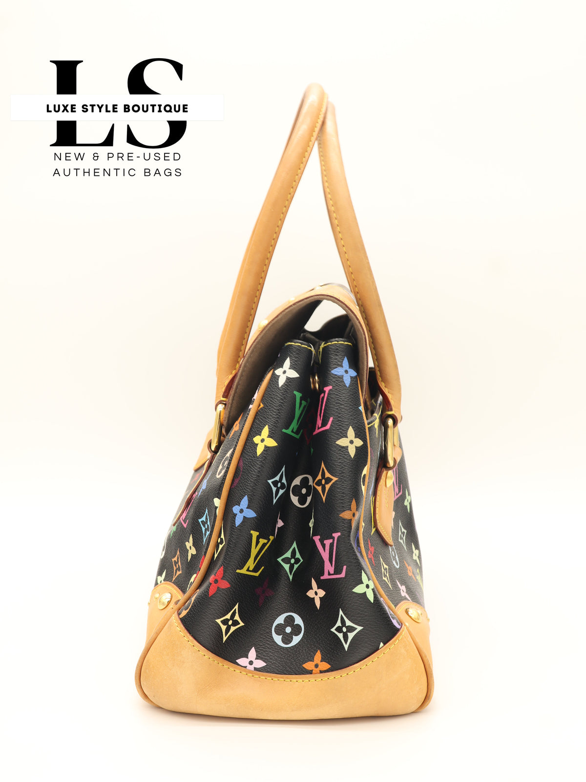 Louis Vuitton Beverly GM Monogram Multicolor Black