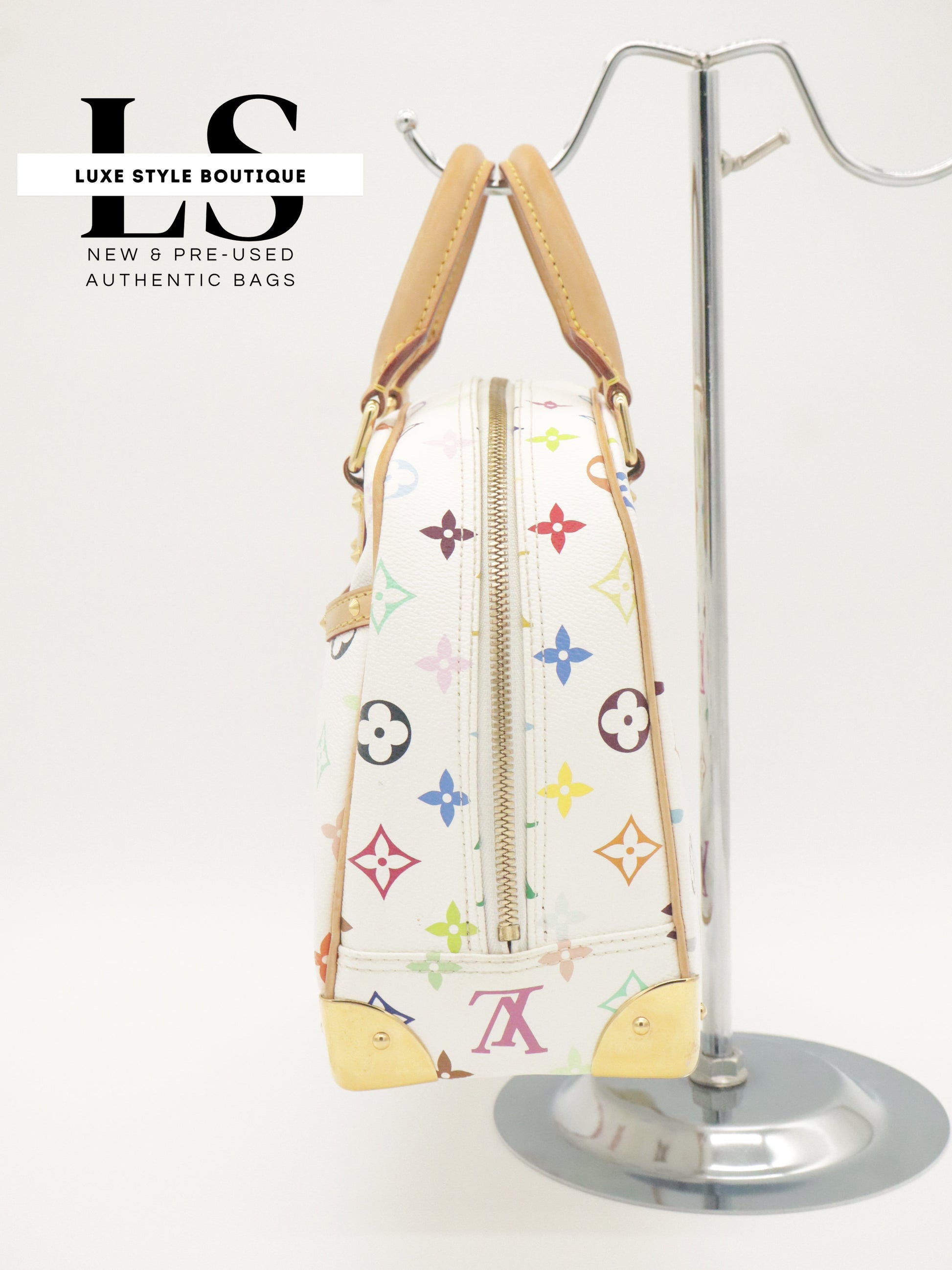 Louis Vuitton Trouville Monogram White Multicolor