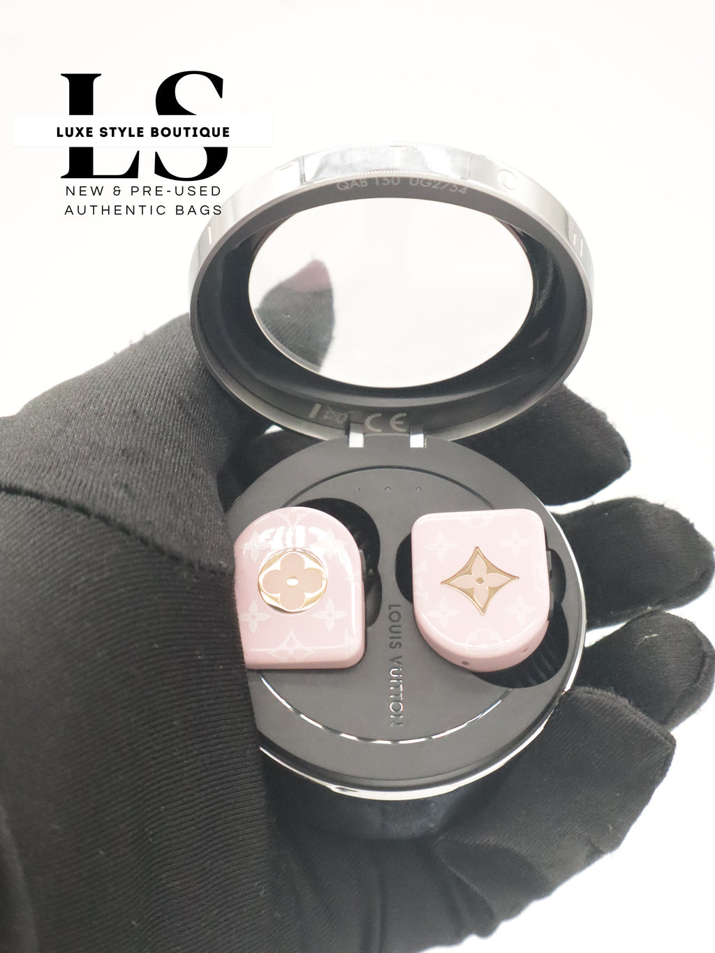Louis Vuitton Pink Horizon Wireless Earbuds