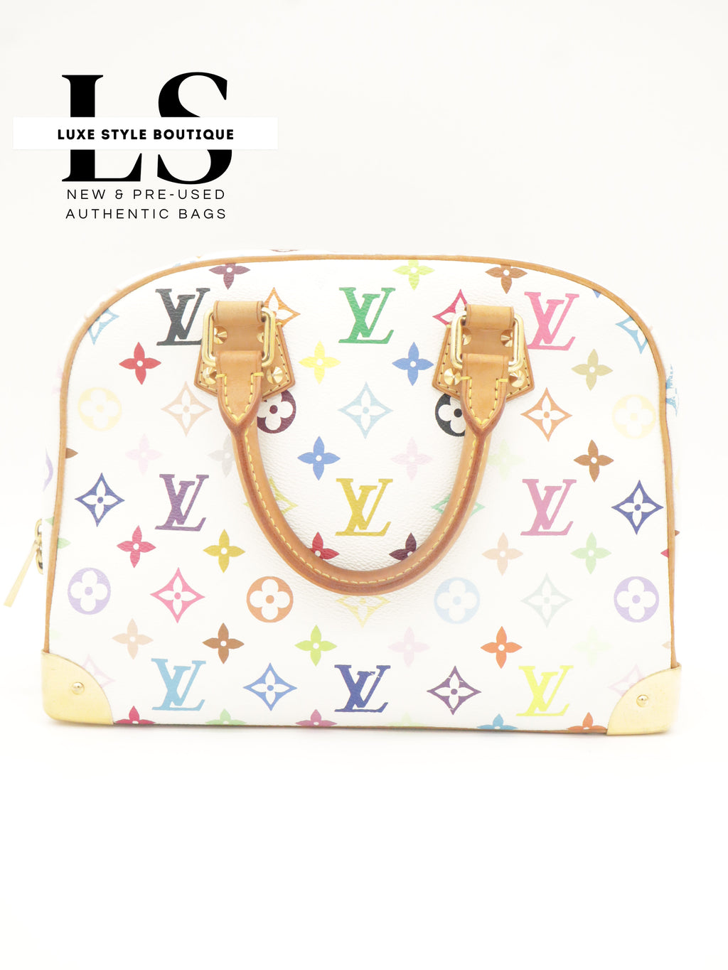 Louis Vuitton Trouville Monogram White Multicolor