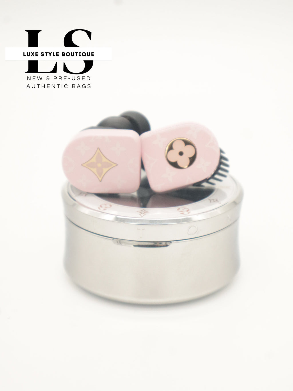 Louis Vuitton Pink Horizon Wireless Earbuds