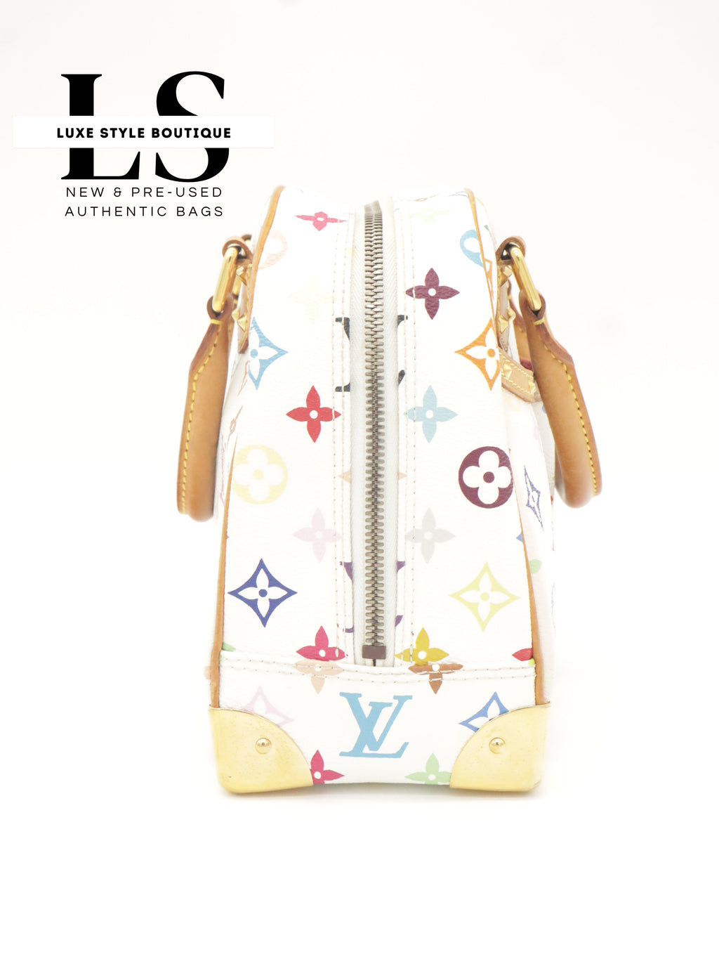 Louis Vuitton Trouville Monogram White Multicolor