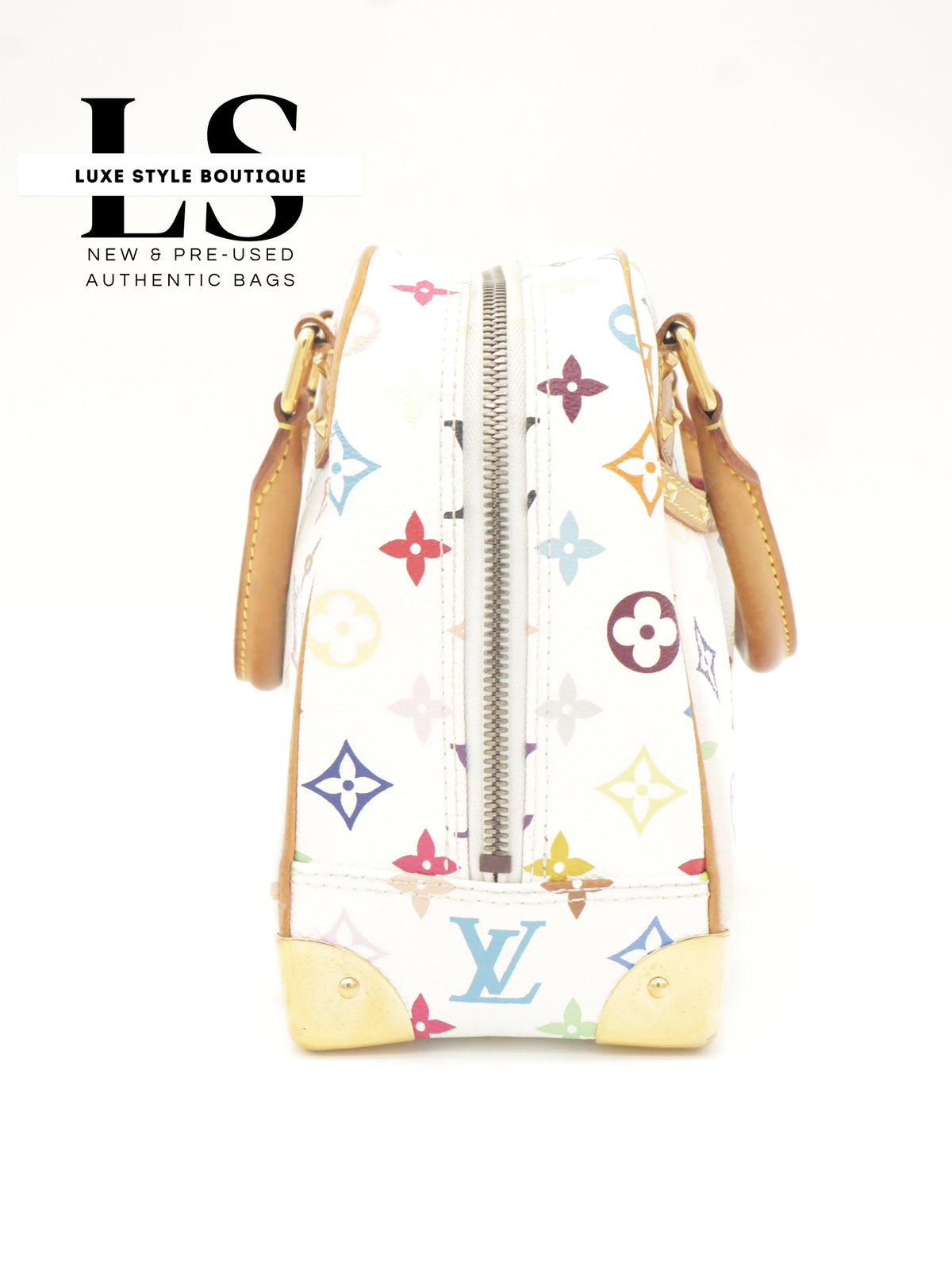 Louis Vuitton Trouville Monogram White Multicolor