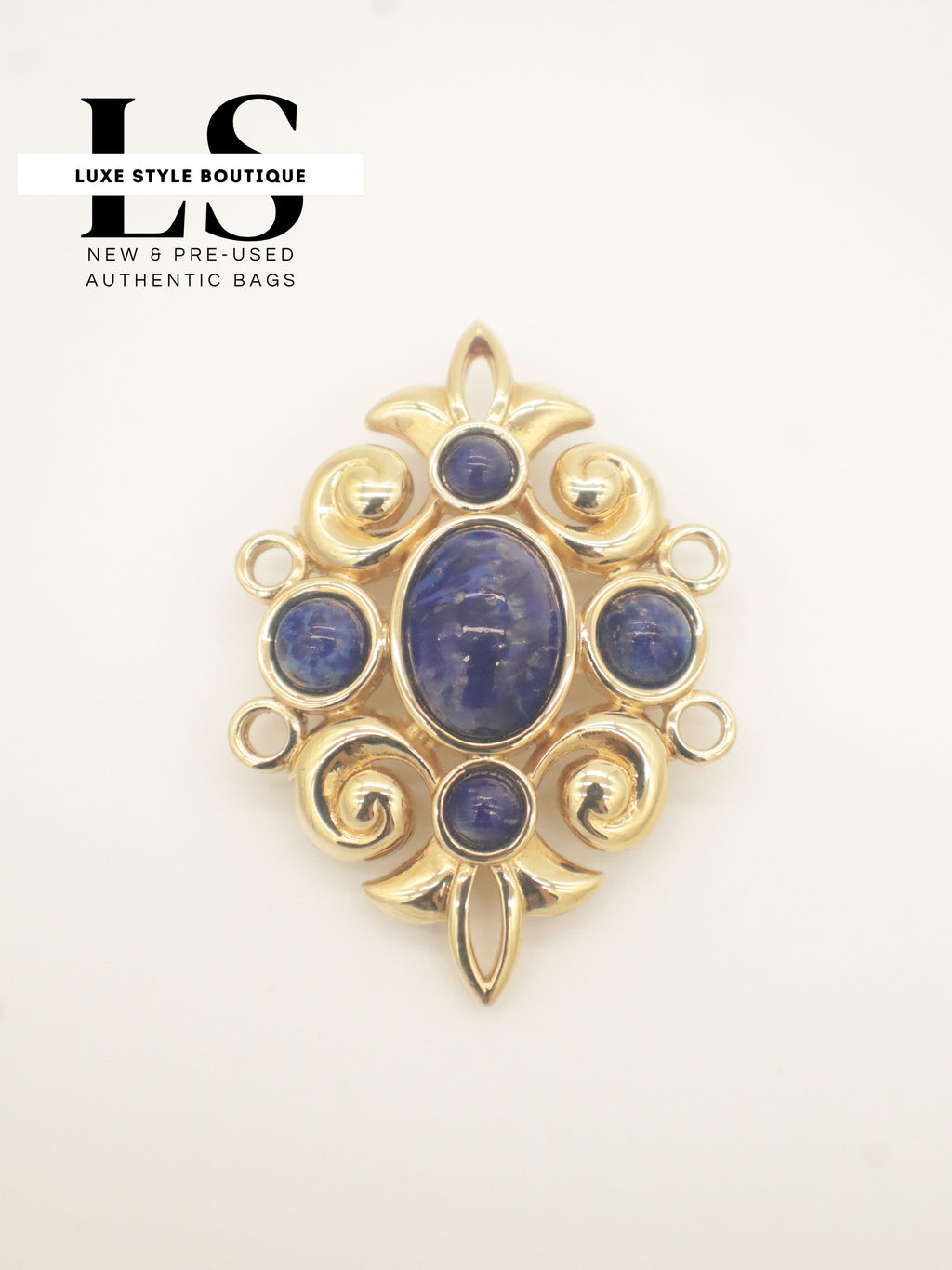 Dior Golden Spille Stone Brooch