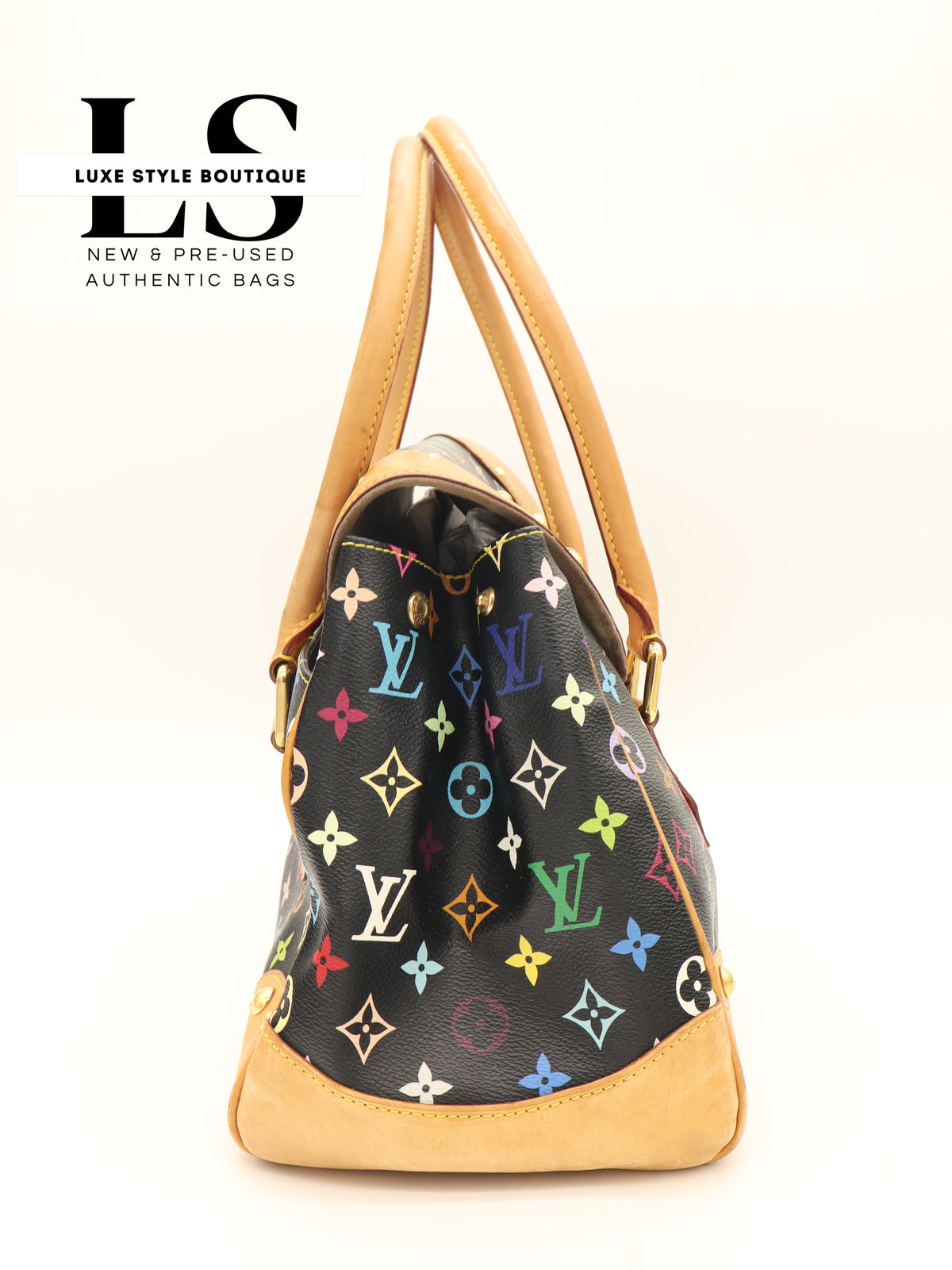 Louis Vuitton Beverly GM Monogram Multicolor Black