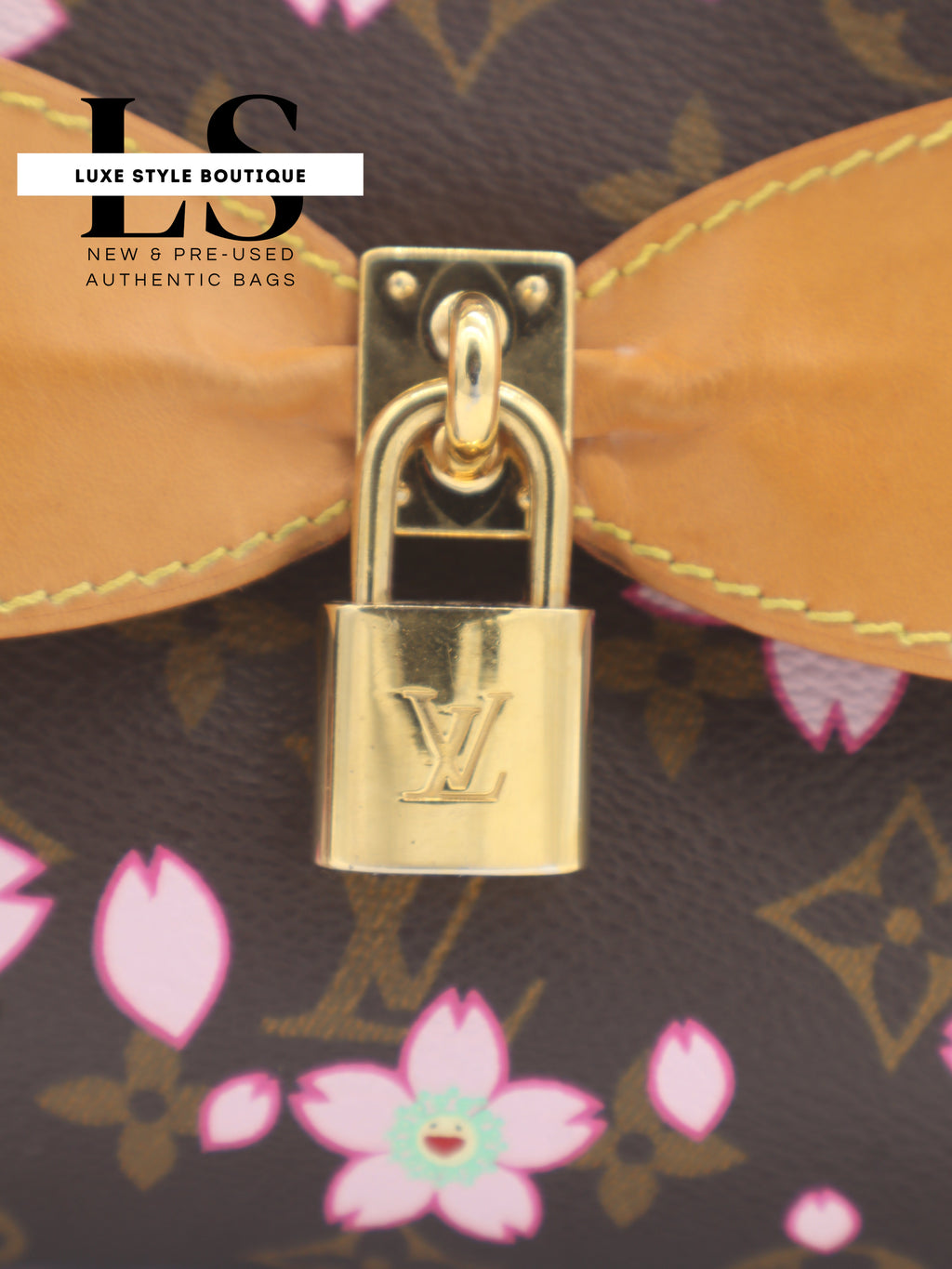 Louis Vuitton x Takashi Murakami Monogram Cherry Blossom Sac Retro PM
