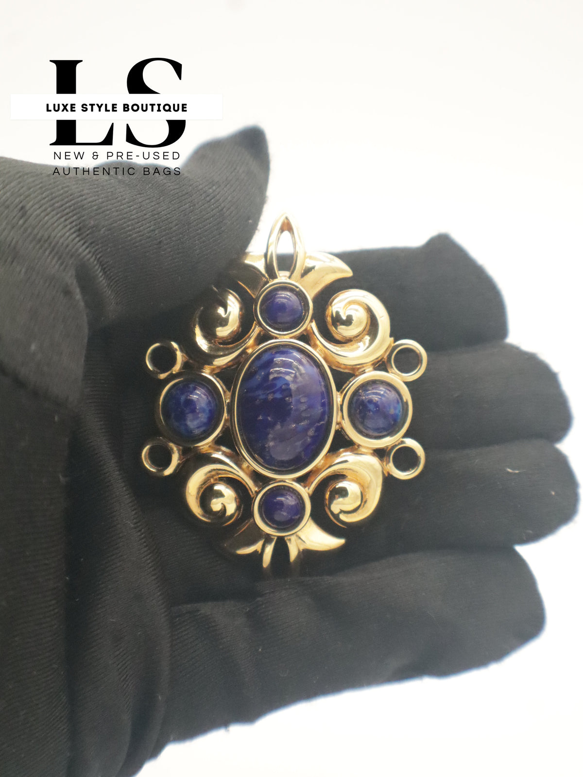 Dior Golden Spille Stone Brooch