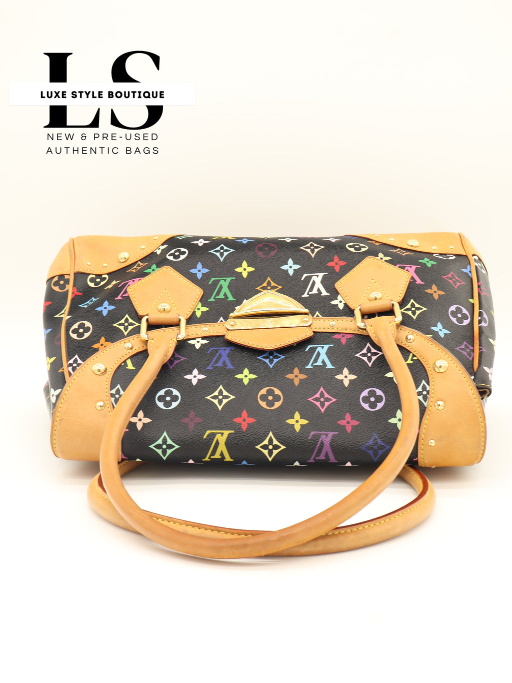 Louis Vuitton Beverly GM Monogram Multicolor Black