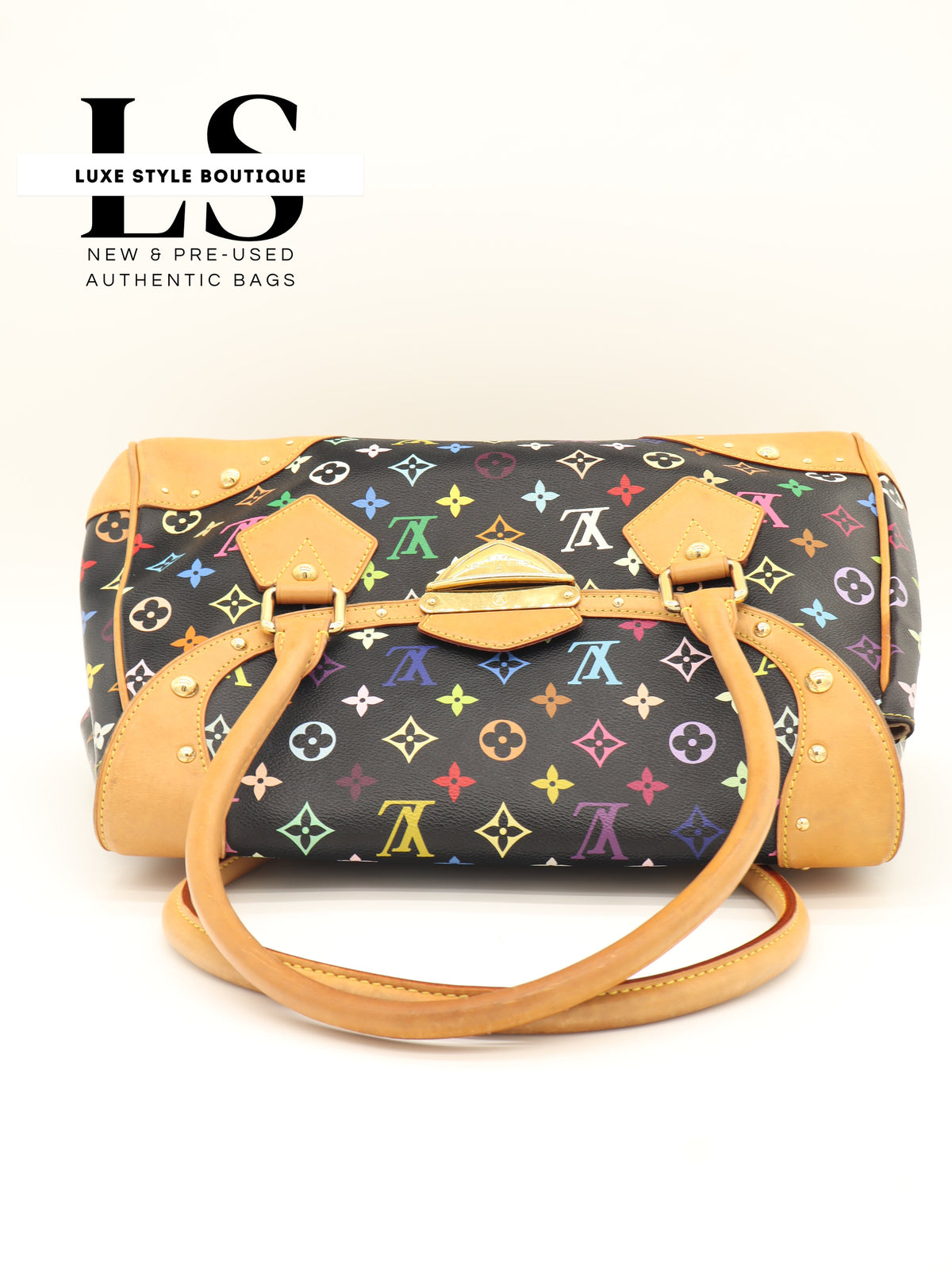 Louis Vuitton Beverly GM Monogram Multicolor Black