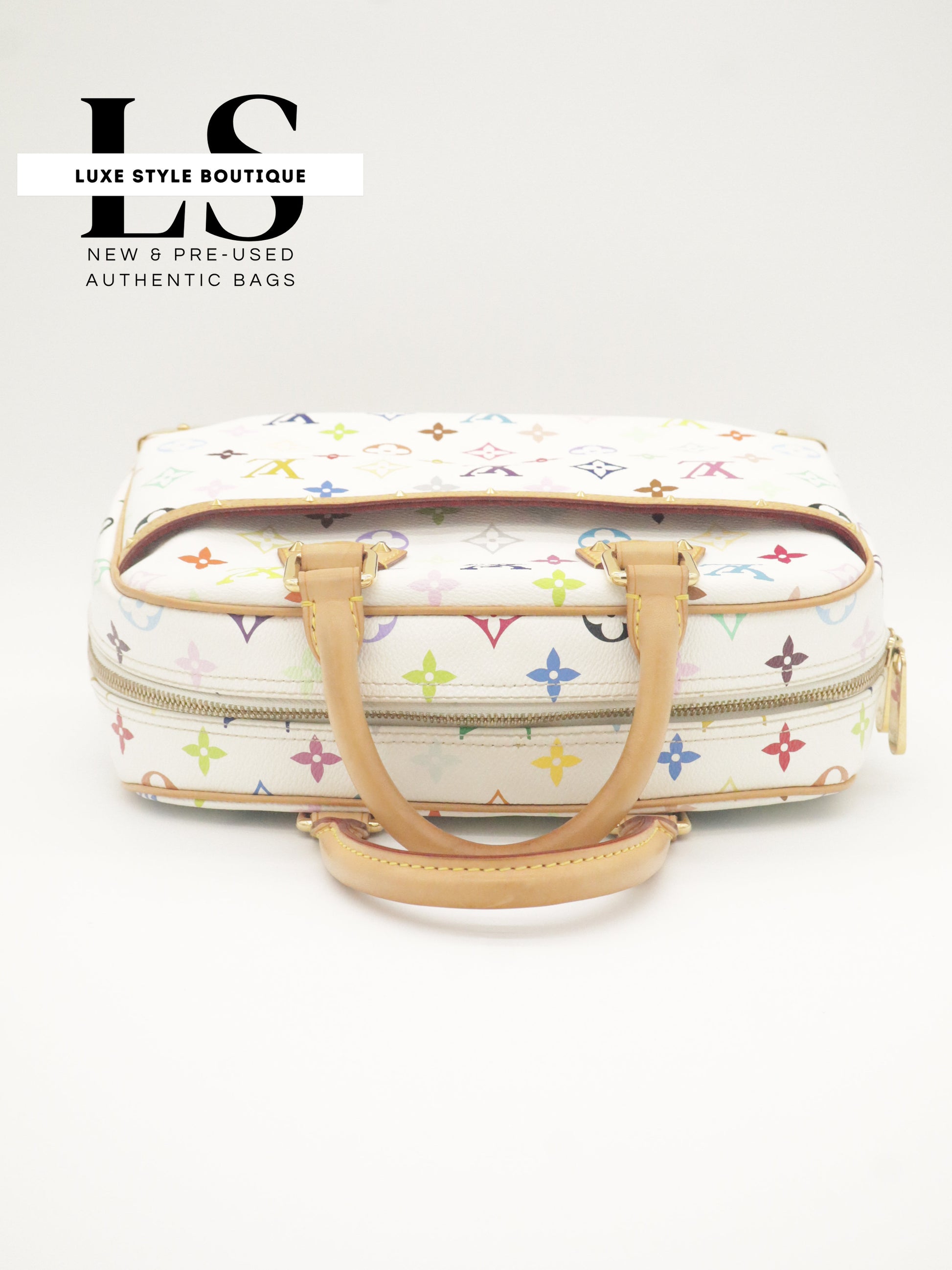 Louis Vuitton Trouville Monogram White Multicolor