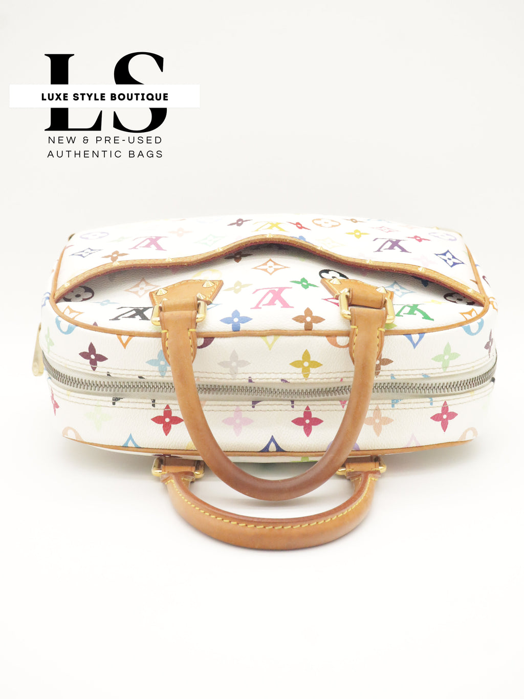 Louis Vuitton Trouville Monogram White Multicolor