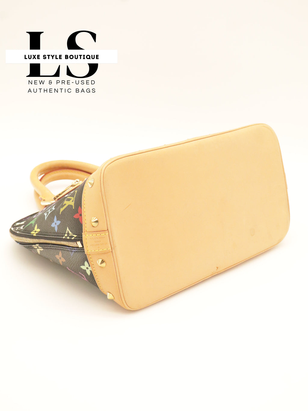 Louis Vuitton x Takashi Murakami Alma Monogram Multicolor Black