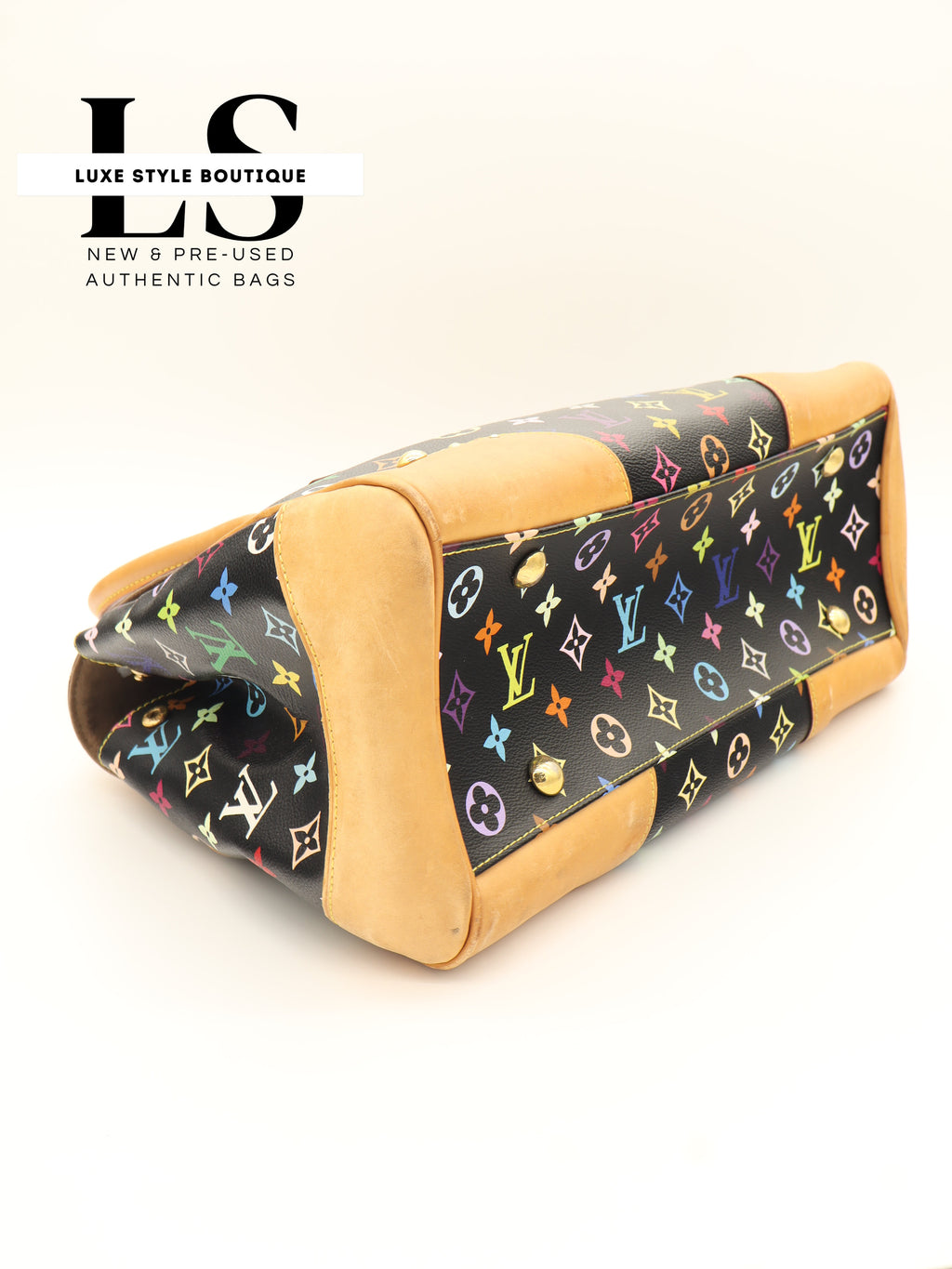 Louis Vuitton Beverly GM Monogram Multicolor Black