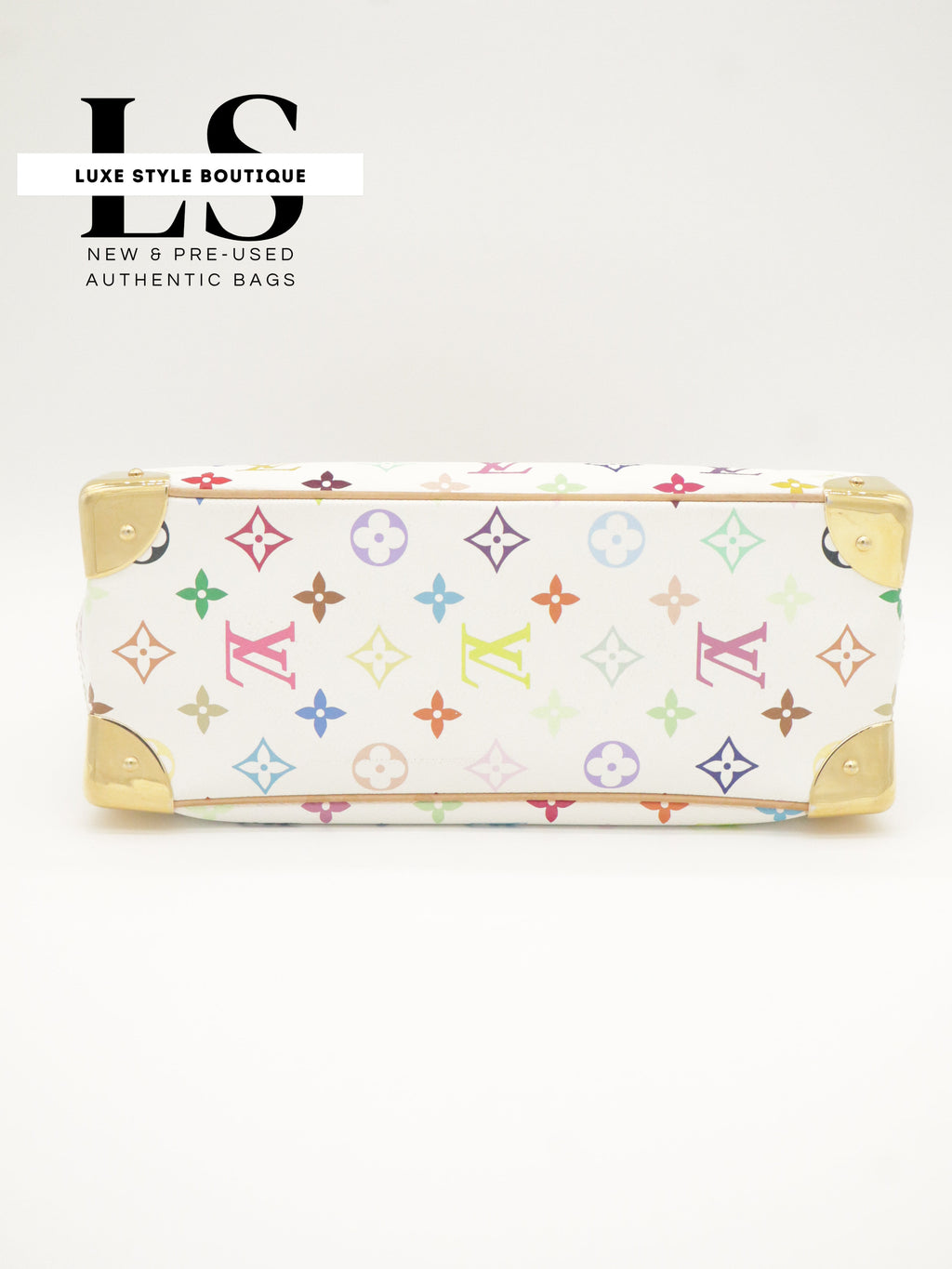 Louis Vuitton Trouville Monogram White Multicolor