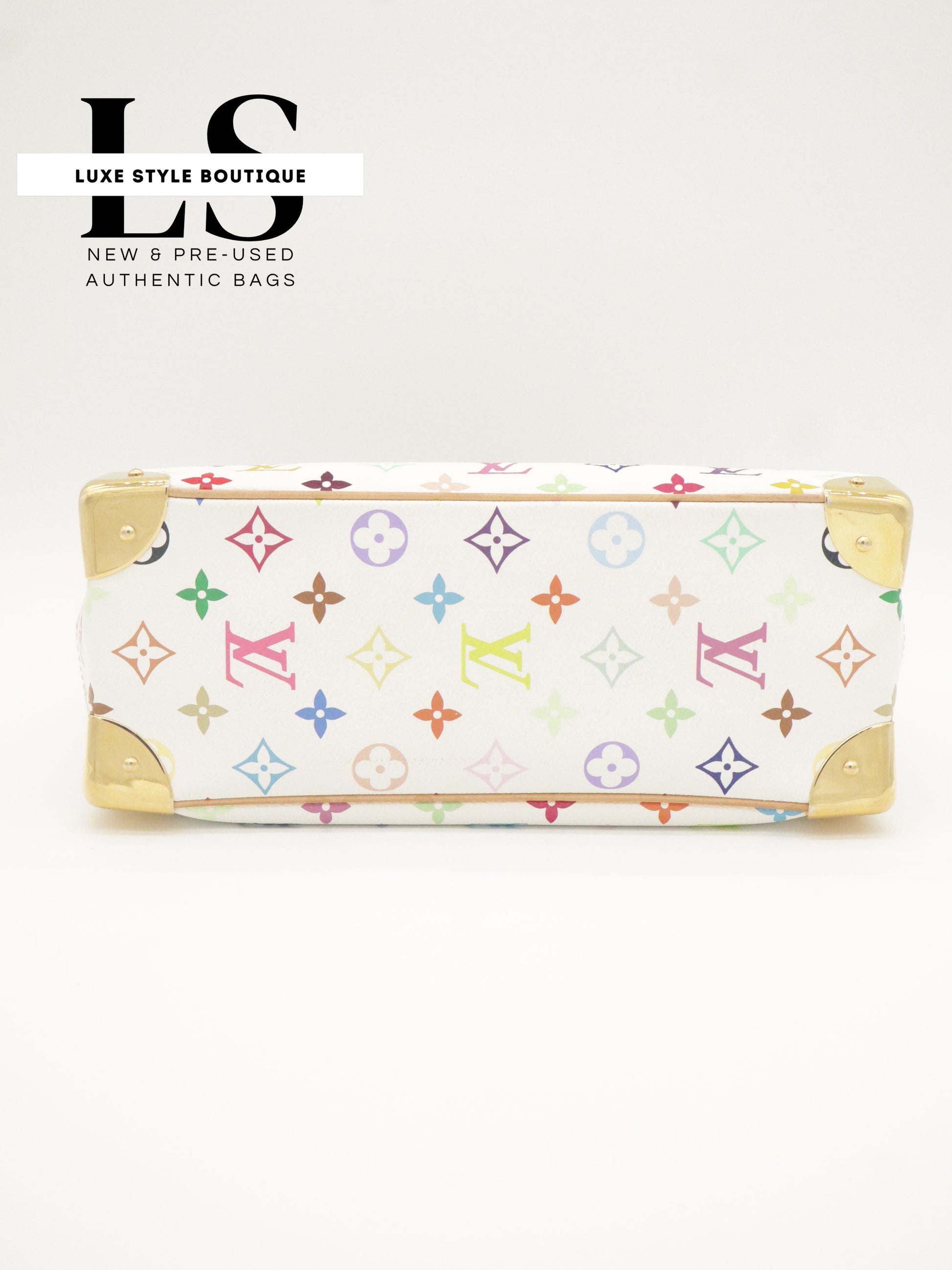 Louis Vuitton Trouville Monogram White Multicolor