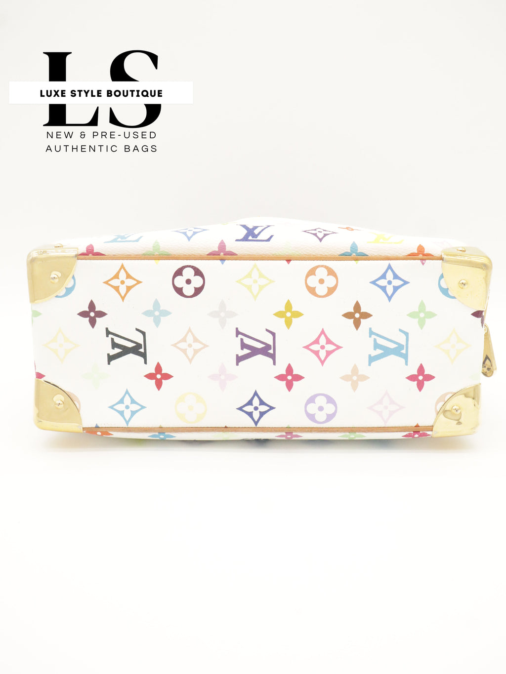 Louis Vuitton Trouville Monogram White Multicolor