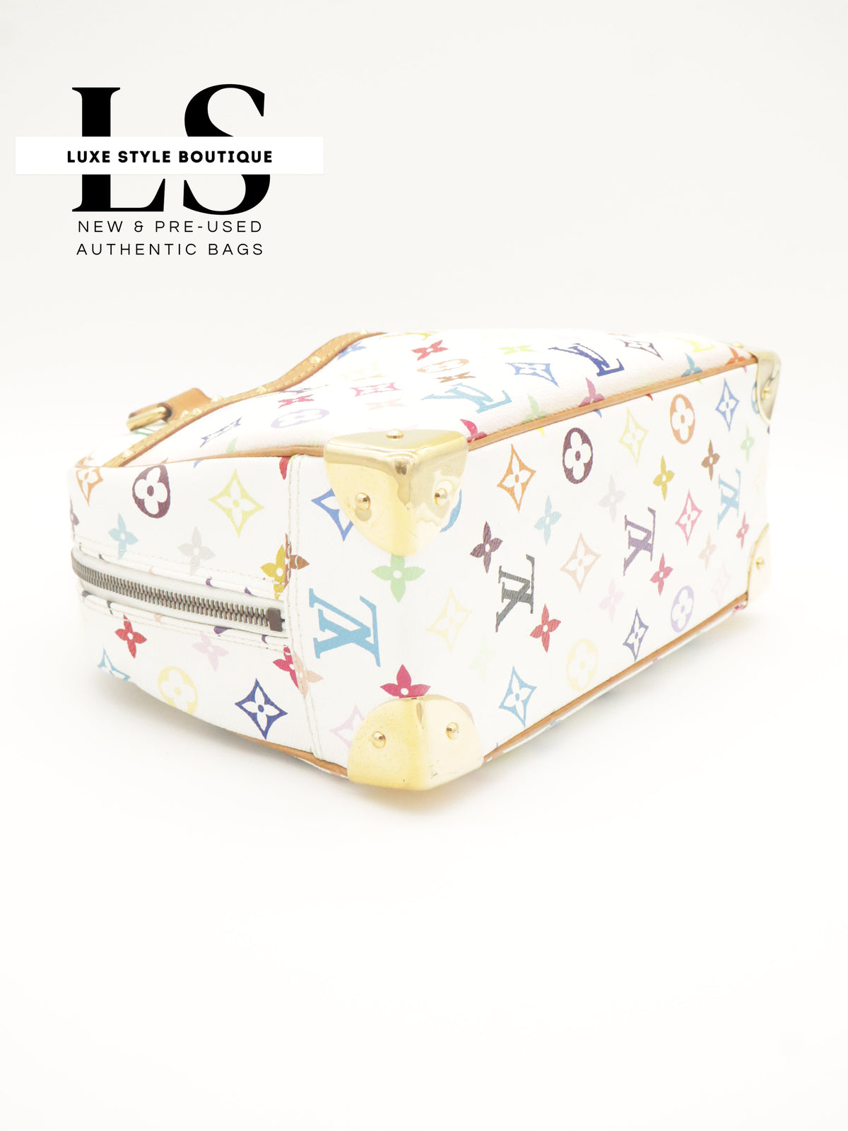 Louis Vuitton Trouville Monogram White Multicolor