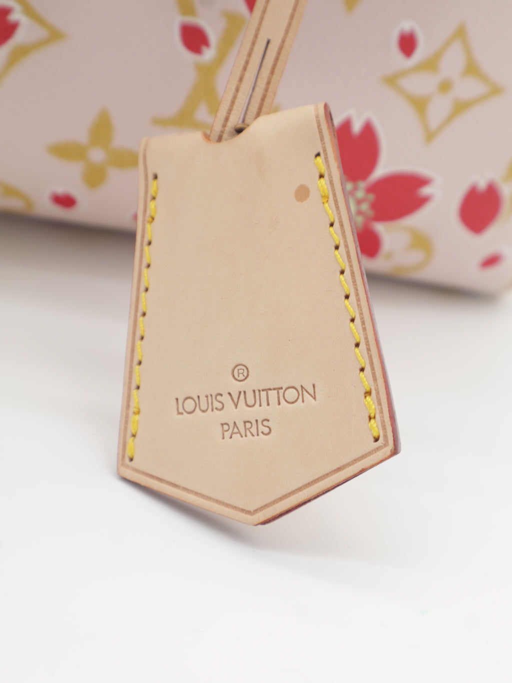 Louis Vuitton x Takashi Murakami White Monogram Cherry Blossom Sac Retro