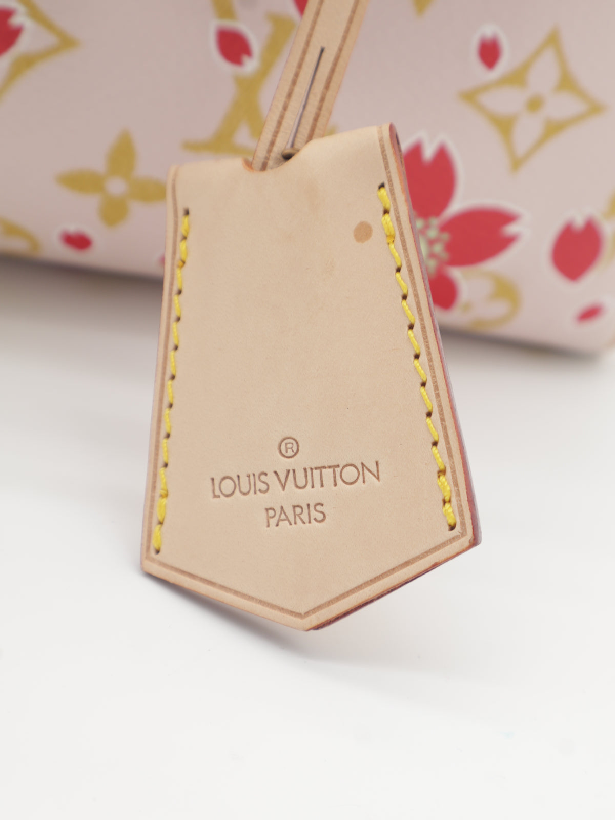 Louis Vuitton x Takashi Murakami White Monogram Cherry Blossom Sac Retro