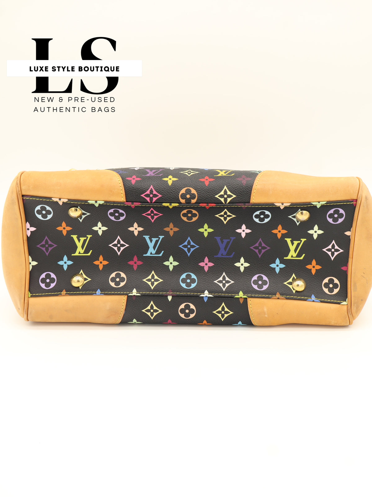 Louis Vuitton Beverly GM Monogram Multicolor Black