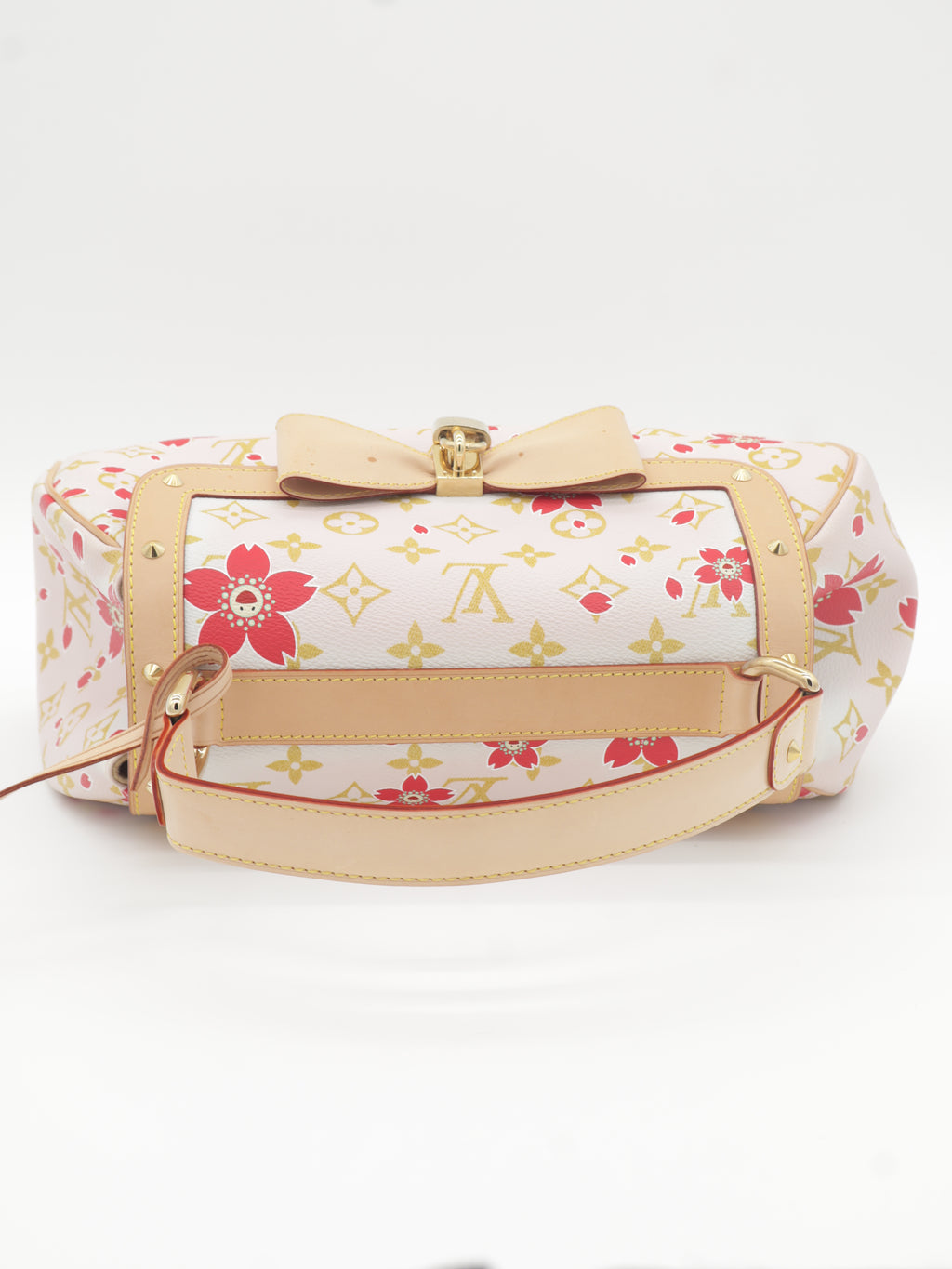 Louis Vuitton x Takashi Murakami White Monogram Cherry Blossom Sac Retro