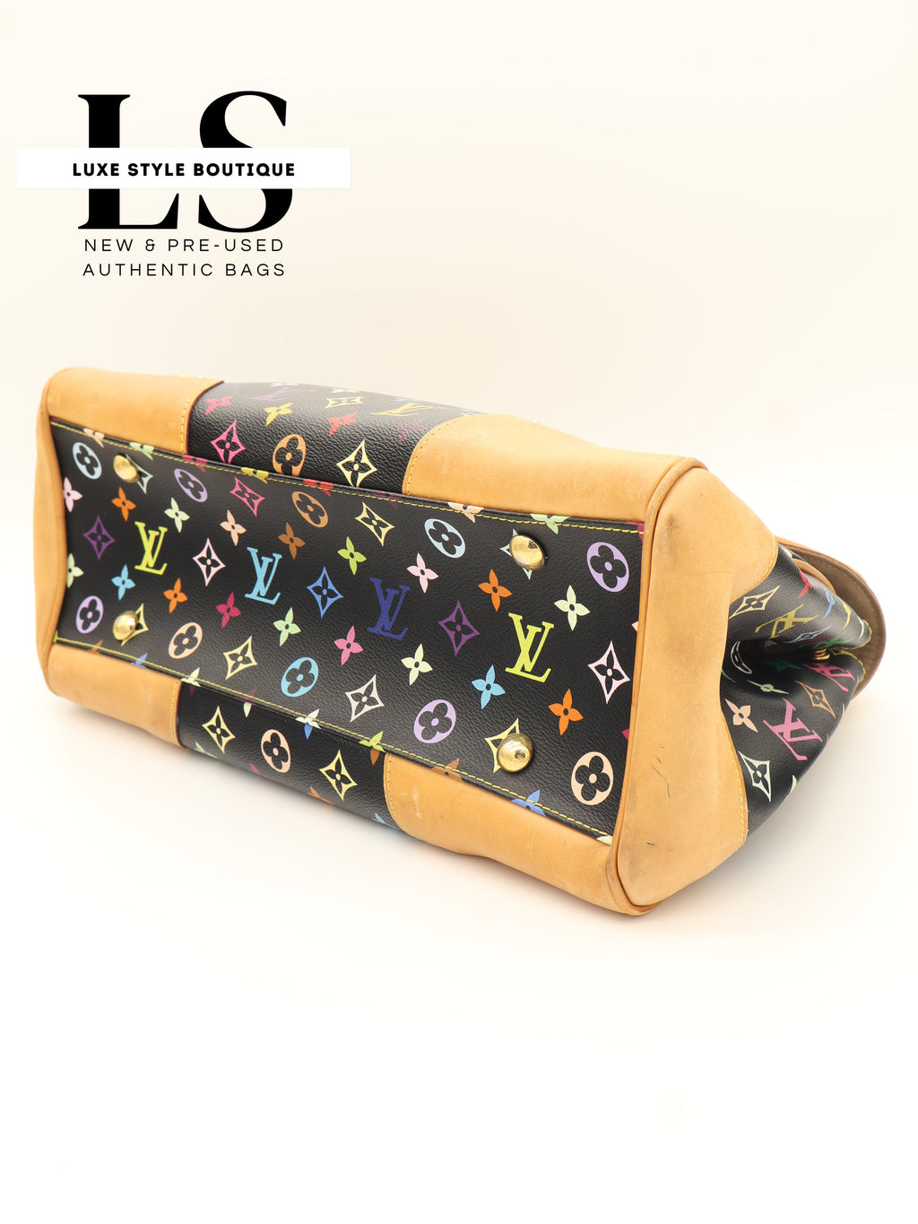 Louis Vuitton Beverly GM Monogram Multicolor Black