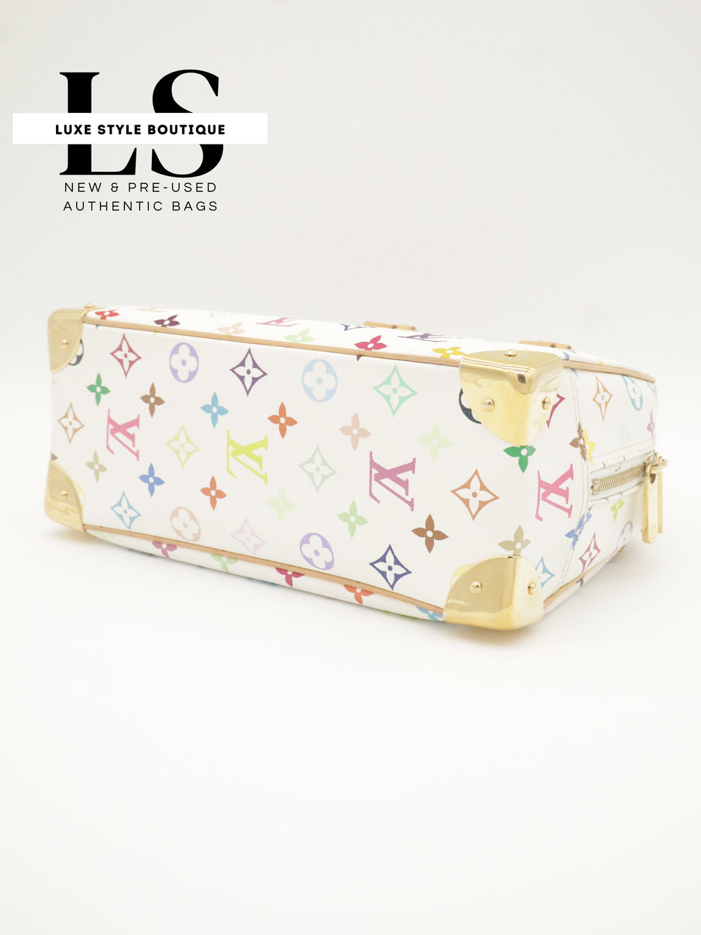 Louis Vuitton Trouville Monogram White Multicolor