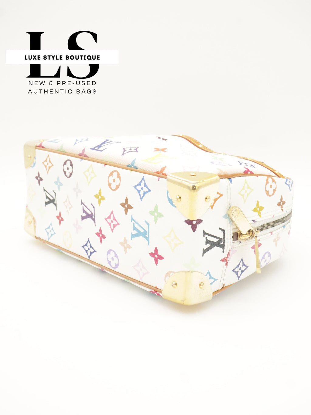 Louis Vuitton Trouville Monogram White Multicolor