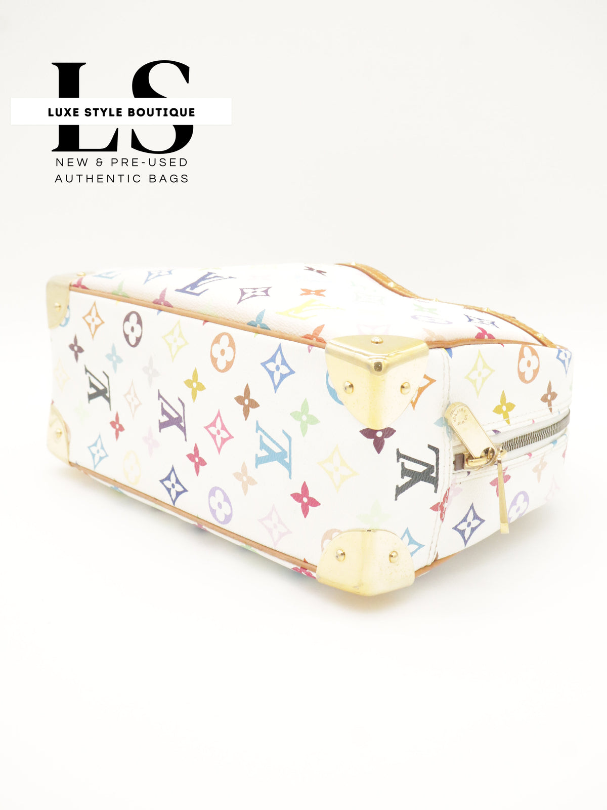 Louis Vuitton Trouville Monogram White Multicolor