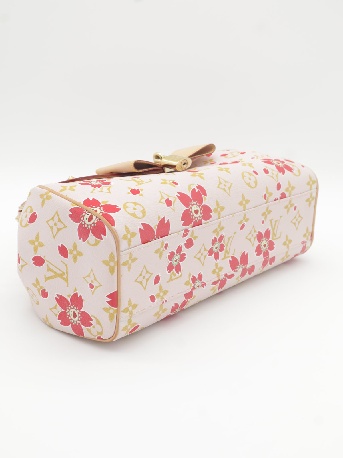 Louis Vuitton x Takashi Murakami White Monogram Cherry Blossom Sac Retro