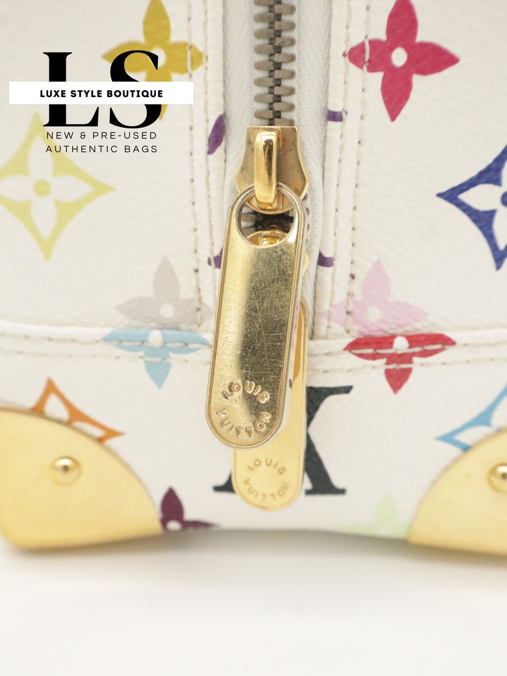 Louis Vuitton Trouville Monogram White Multicolor