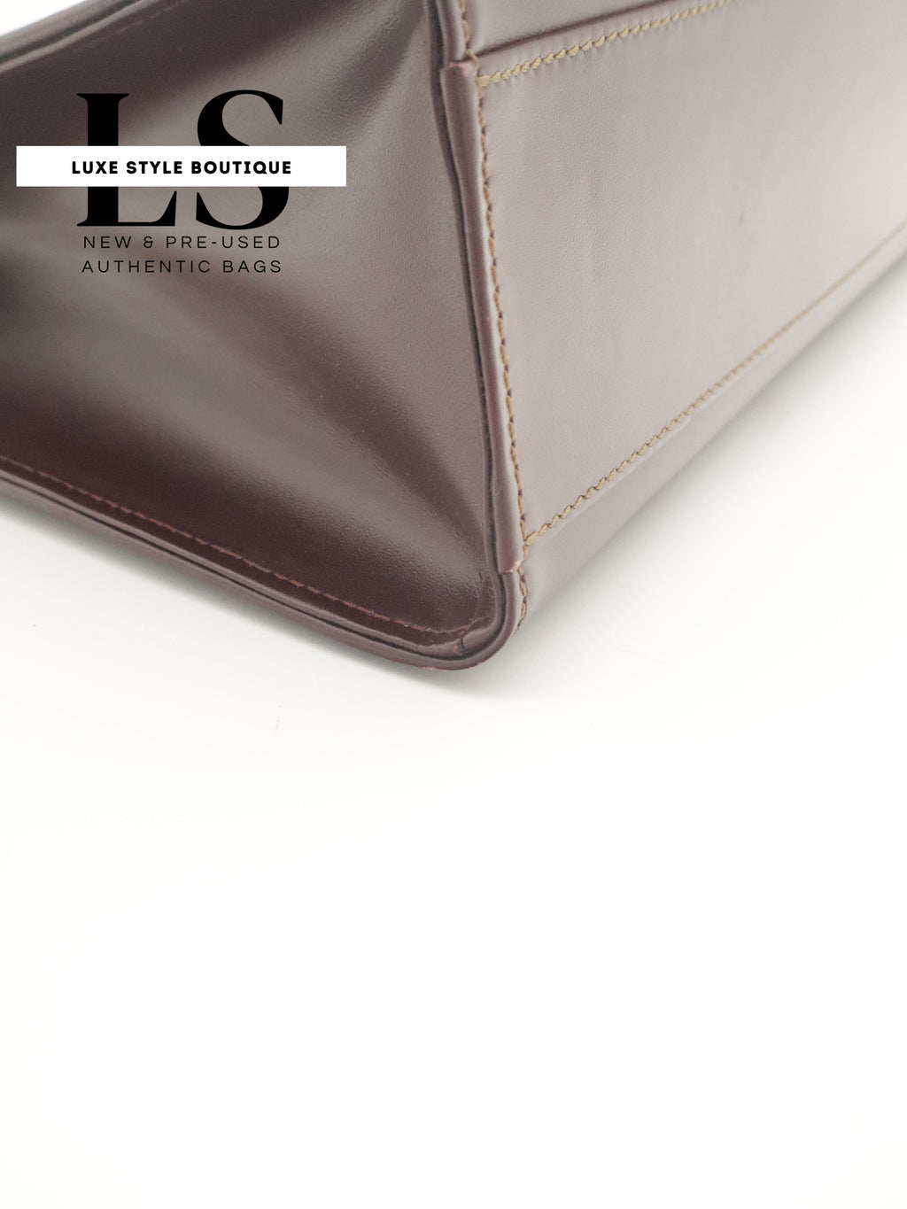 Cartier Must Top Handle Leather Handbag