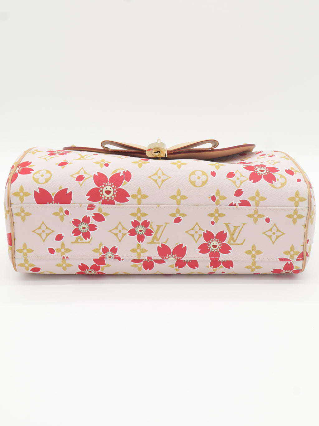 Louis Vuitton x Takashi Murakami White Monogram Cherry Blossom Sac Retro