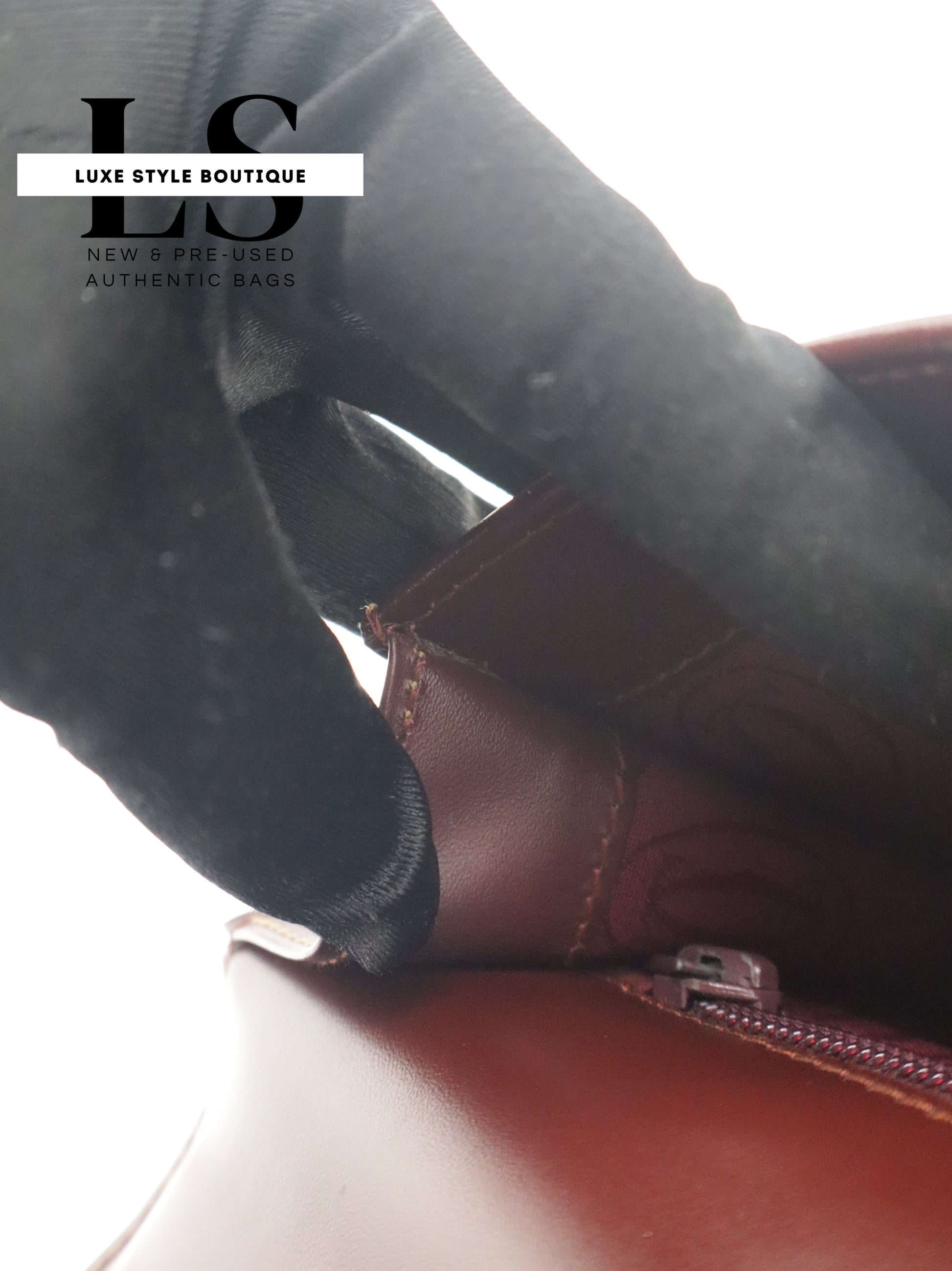 Cartier Must Top Handle Leather Handbag