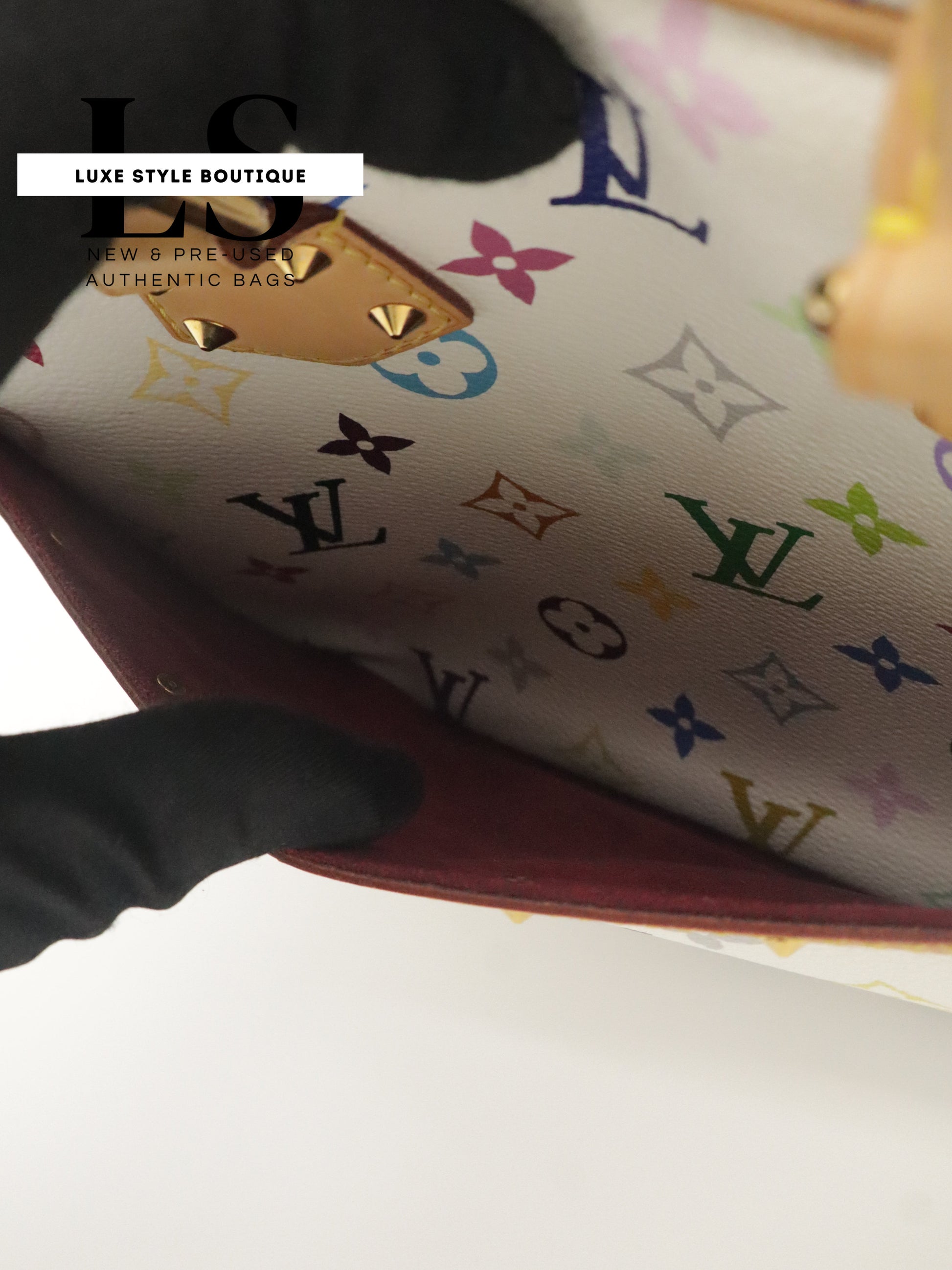 Louis Vuitton Trouville Monogram White Multicolor