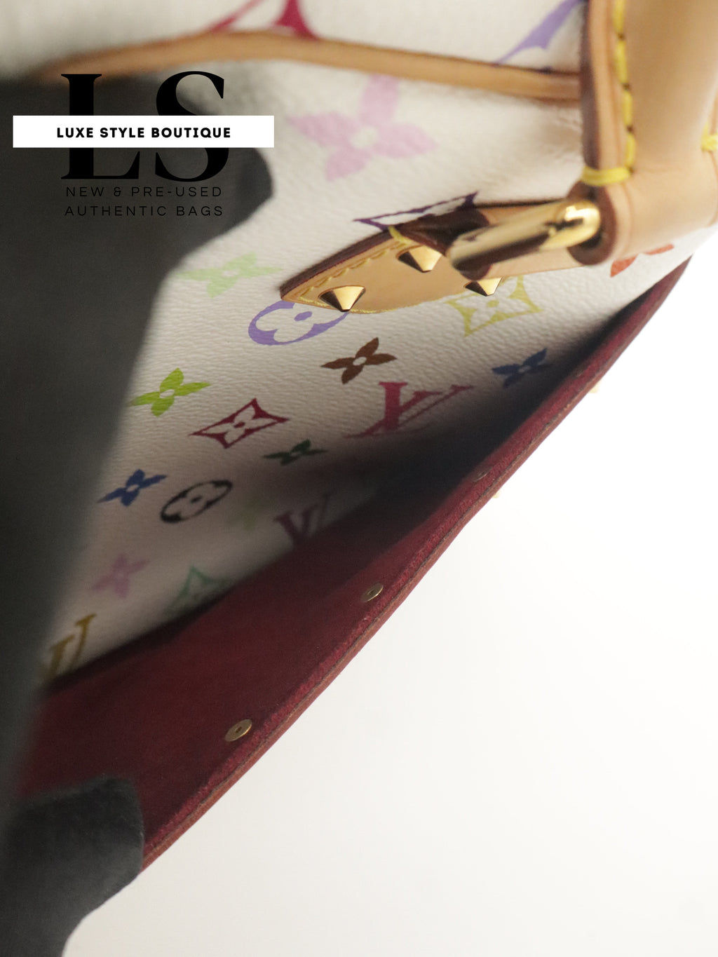 Louis Vuitton Trouville Monogram White Multicolor