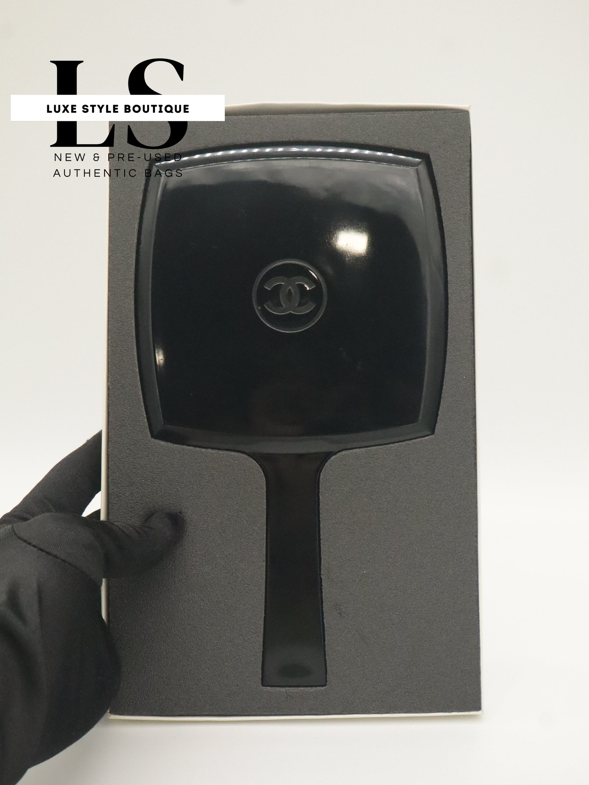 Chanel Novelty CC Hand Mirror