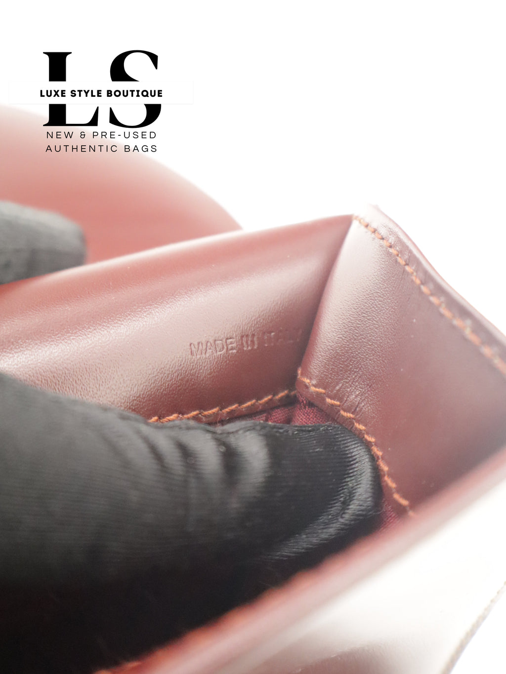 Cartier Must Top Handle Leather Handbag