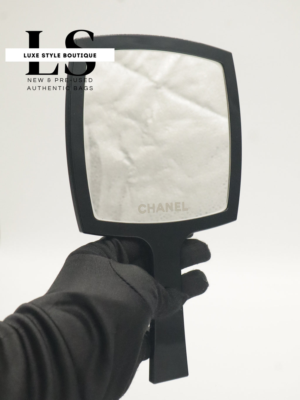 Chanel Novelty CC Hand Mirror
