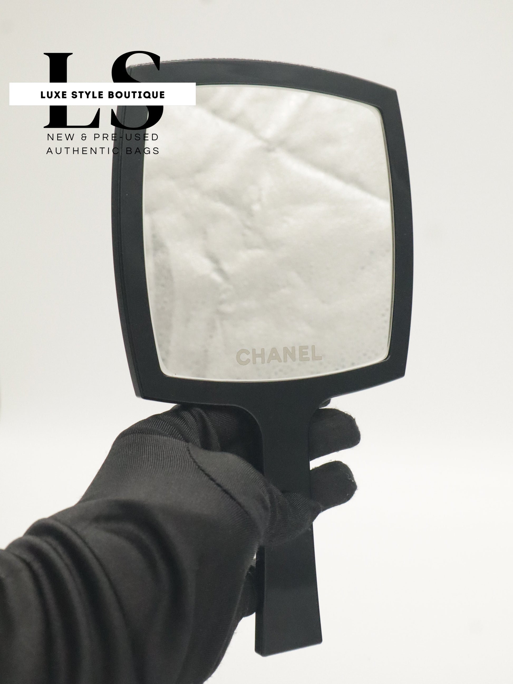 Chanel Novelty CC Hand Mirror