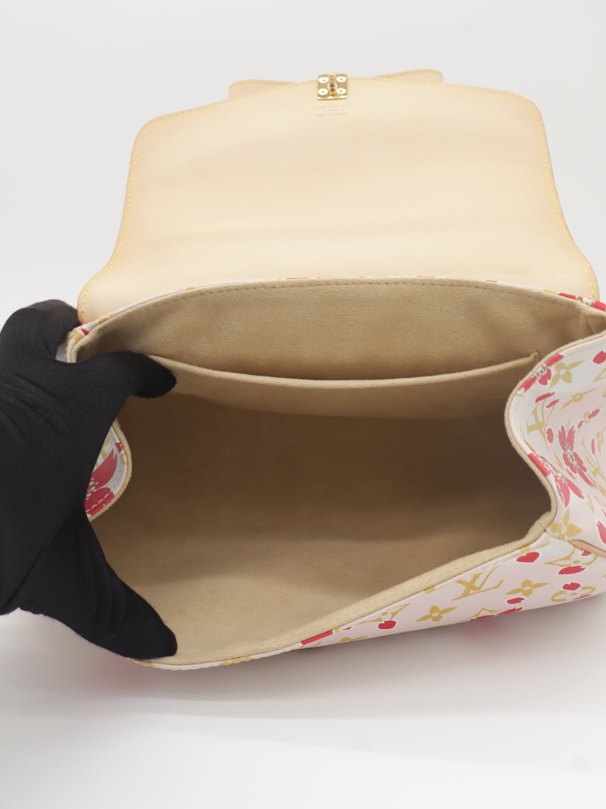 Louis Vuitton x Takashi Murakami White Monogram Cherry Blossom Sac Retro