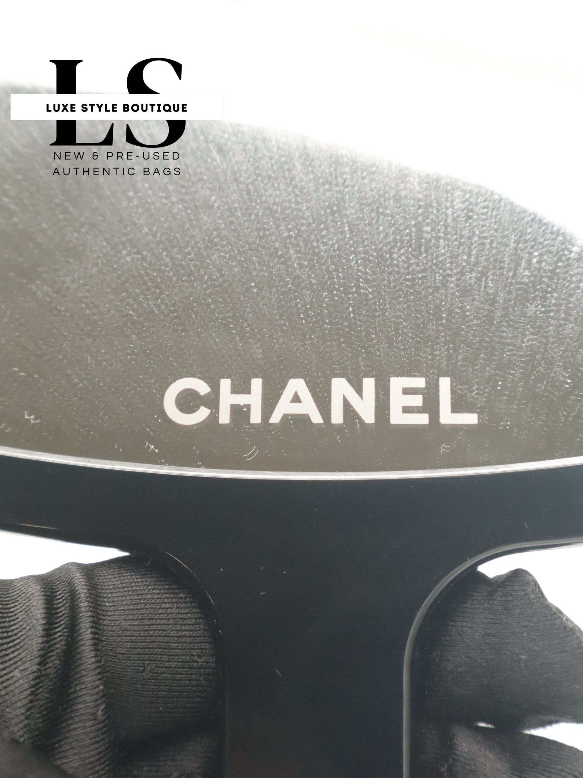 Chanel Novelty CC Hand Mirror