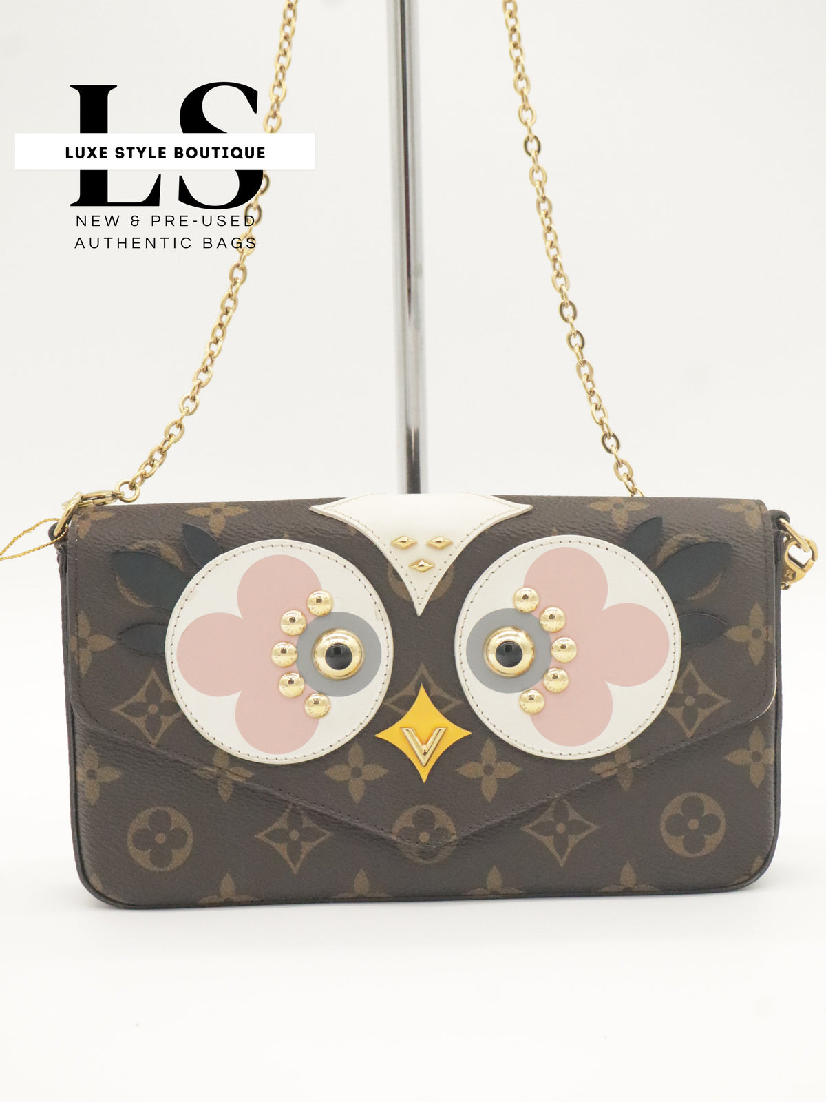 Louis Vuitton Pochette Felicie Owl Monogram