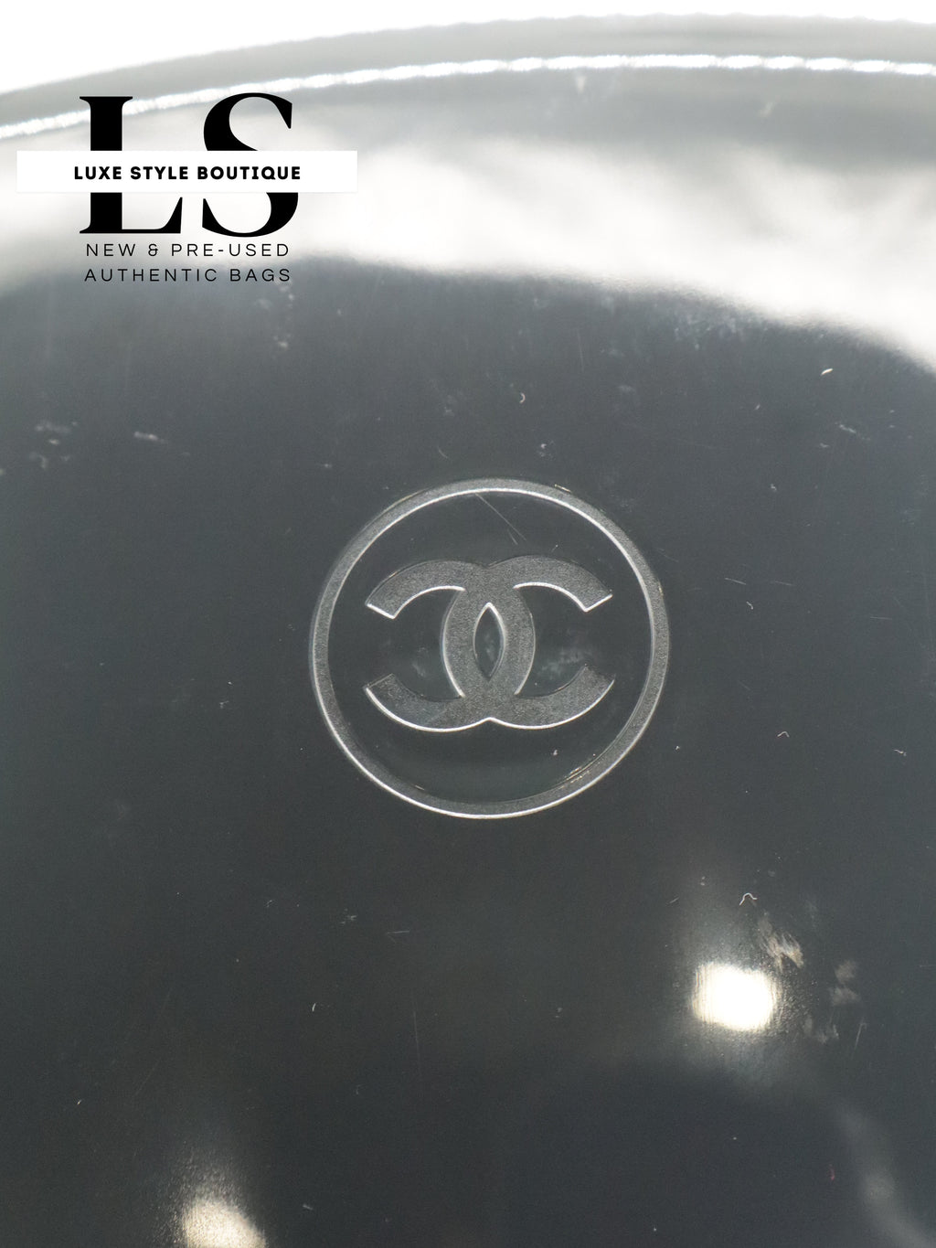 Chanel Novelty CC Hand Mirror