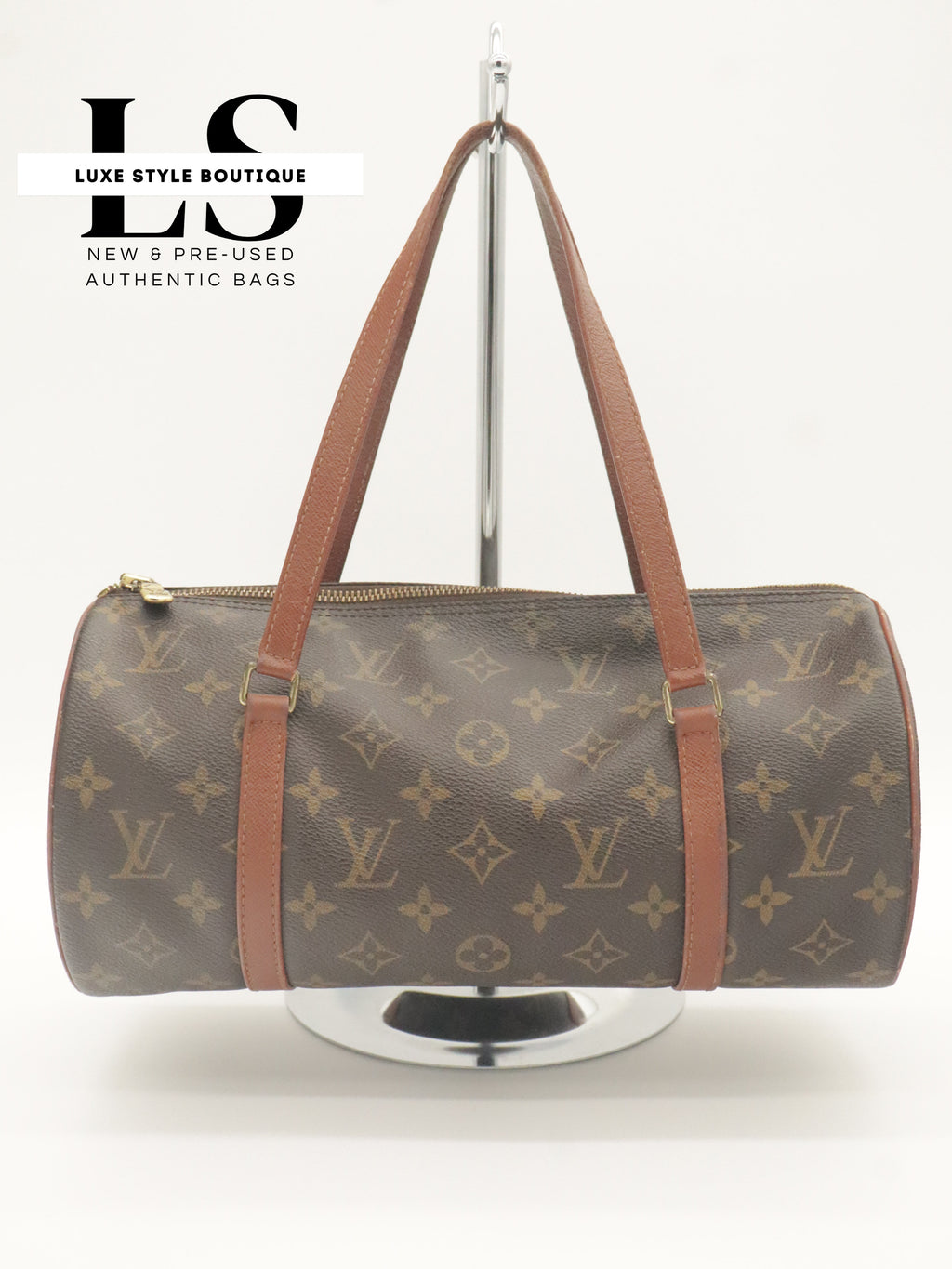 Louis Vuitton Papillon 30 Monogram w/Mini Bag