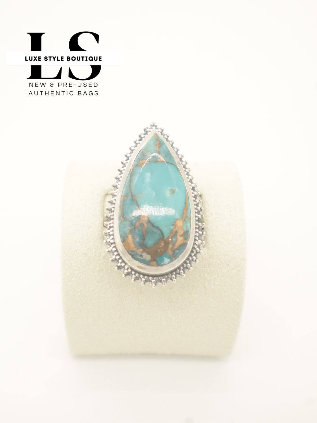 Ring Silver .925 Turquoise Kingman