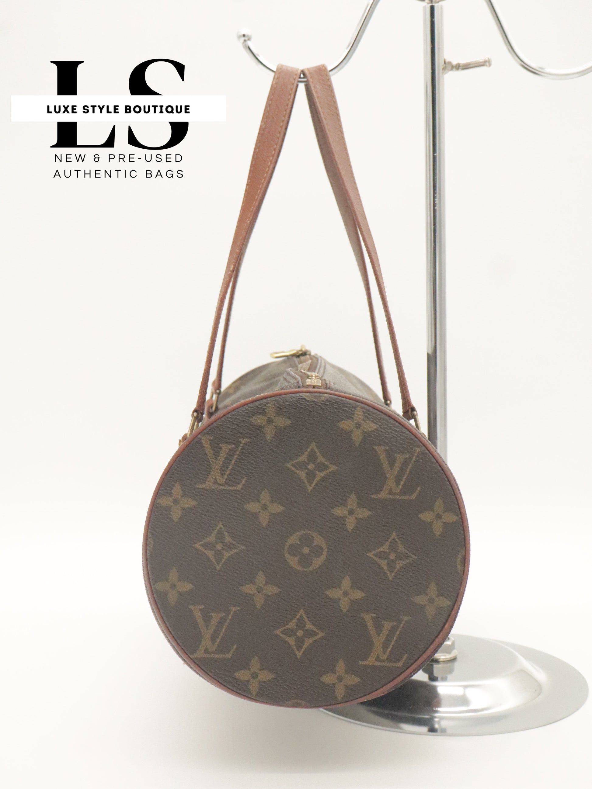 Louis Vuitton Papillon 30 Monogram w/Mini Bag